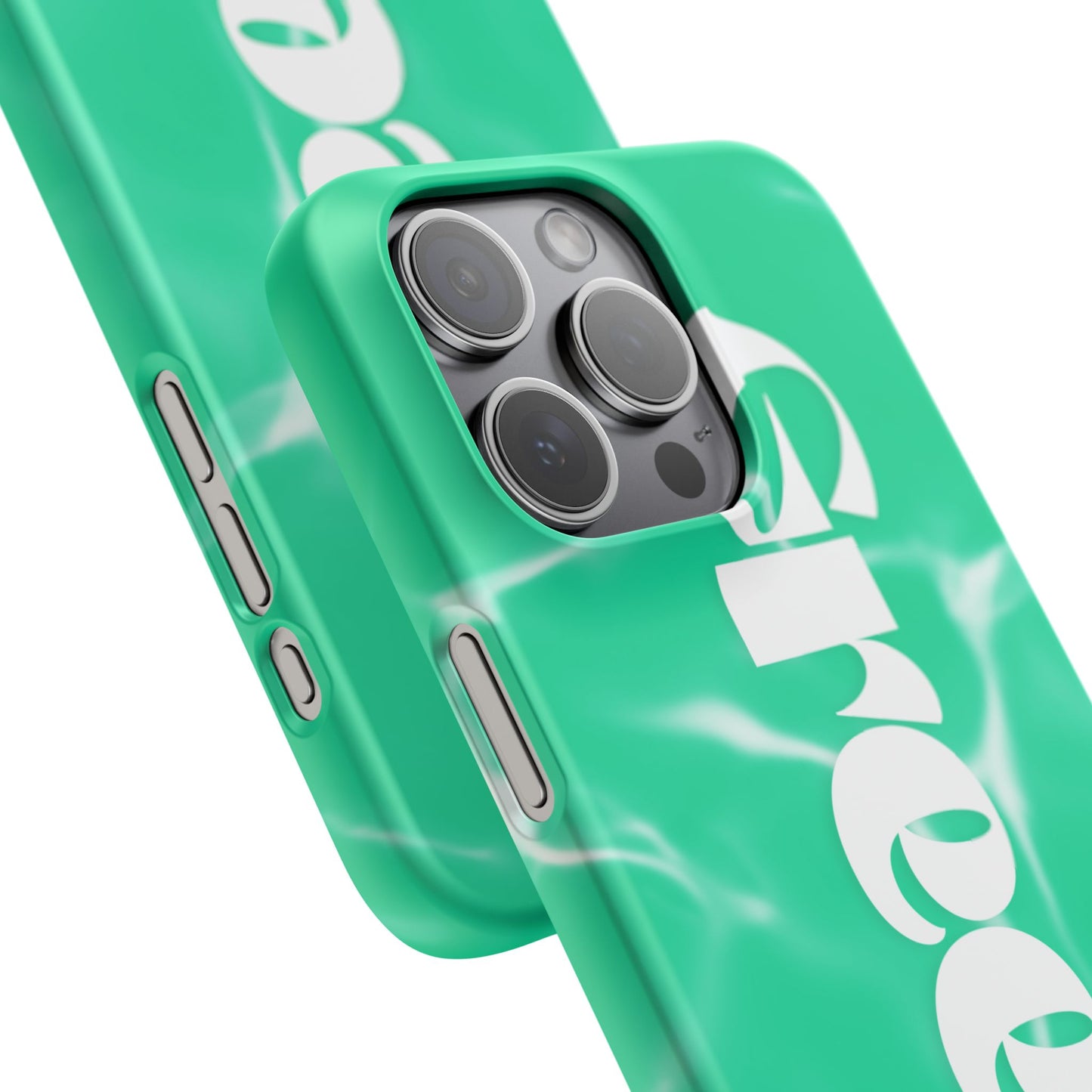 Aqua Pool Vibe Snap Case, Tropical Phone Cover, Summer Accessory, Trendy Gift for Friends, Beach Lover's Essential
