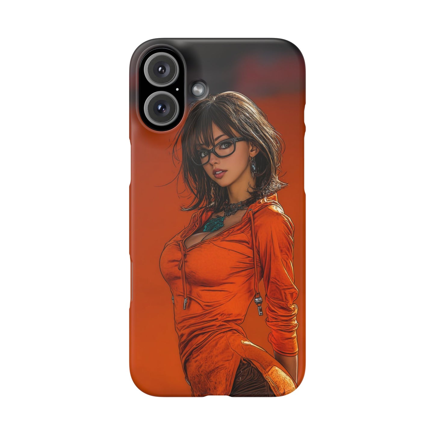 Velma Dinkley Cleveland Browns Fan Snap Cases, Phone Cover, Cartoon Style Art, Custom Case, Protective Shell