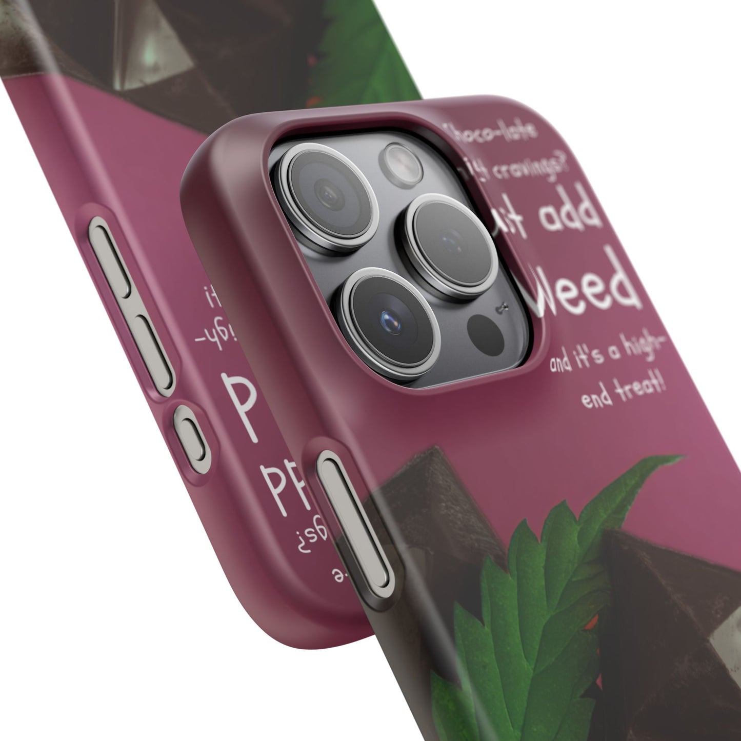 High-End Treat Snap Cases for Weed Enthusiasts Iphone and Samsung Phone Cover