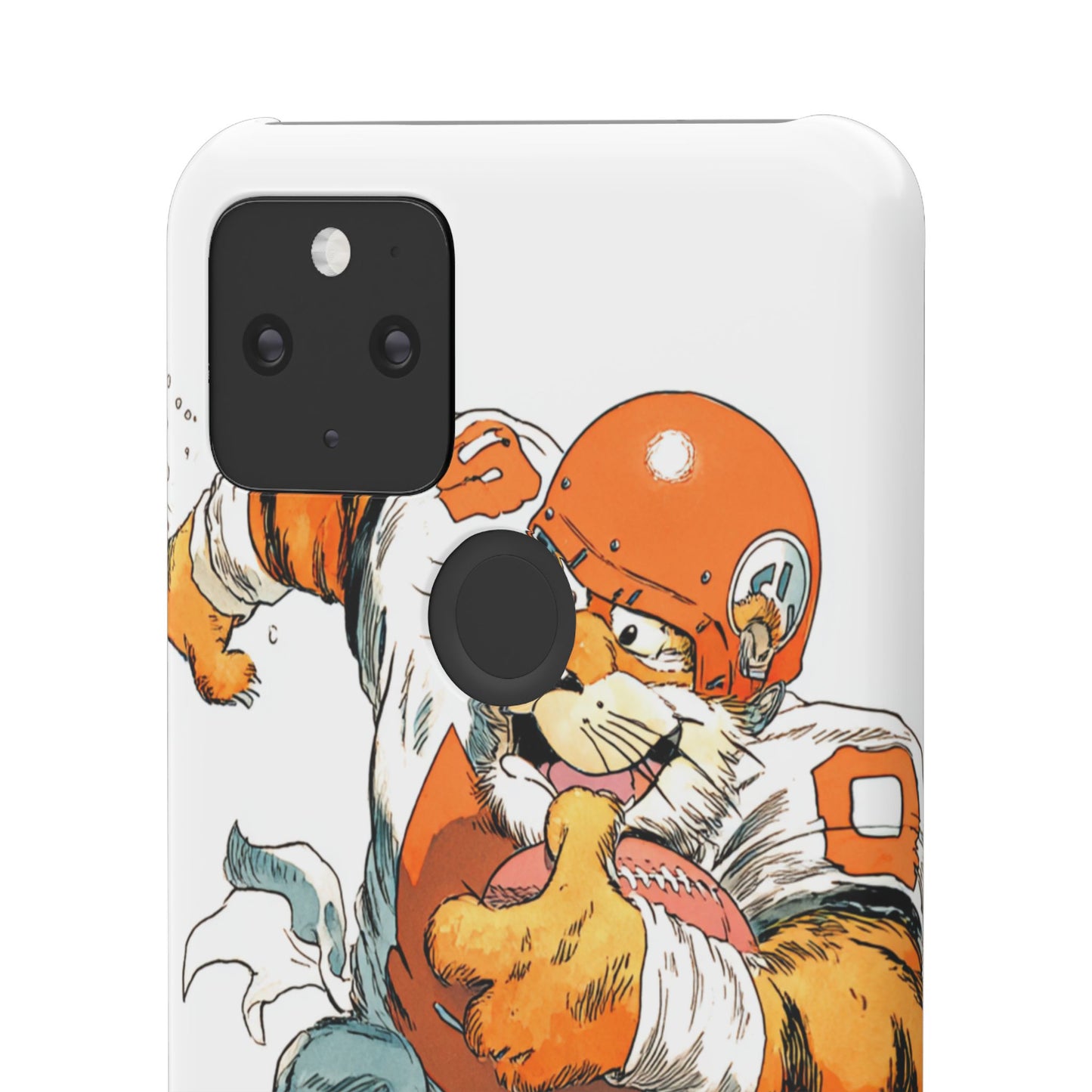 Cincinnati Bengals Snap Cases, Football Fans Phone Case, Tiger Cartoon Art Design, Football Lover Gift, Protective Phone Cover