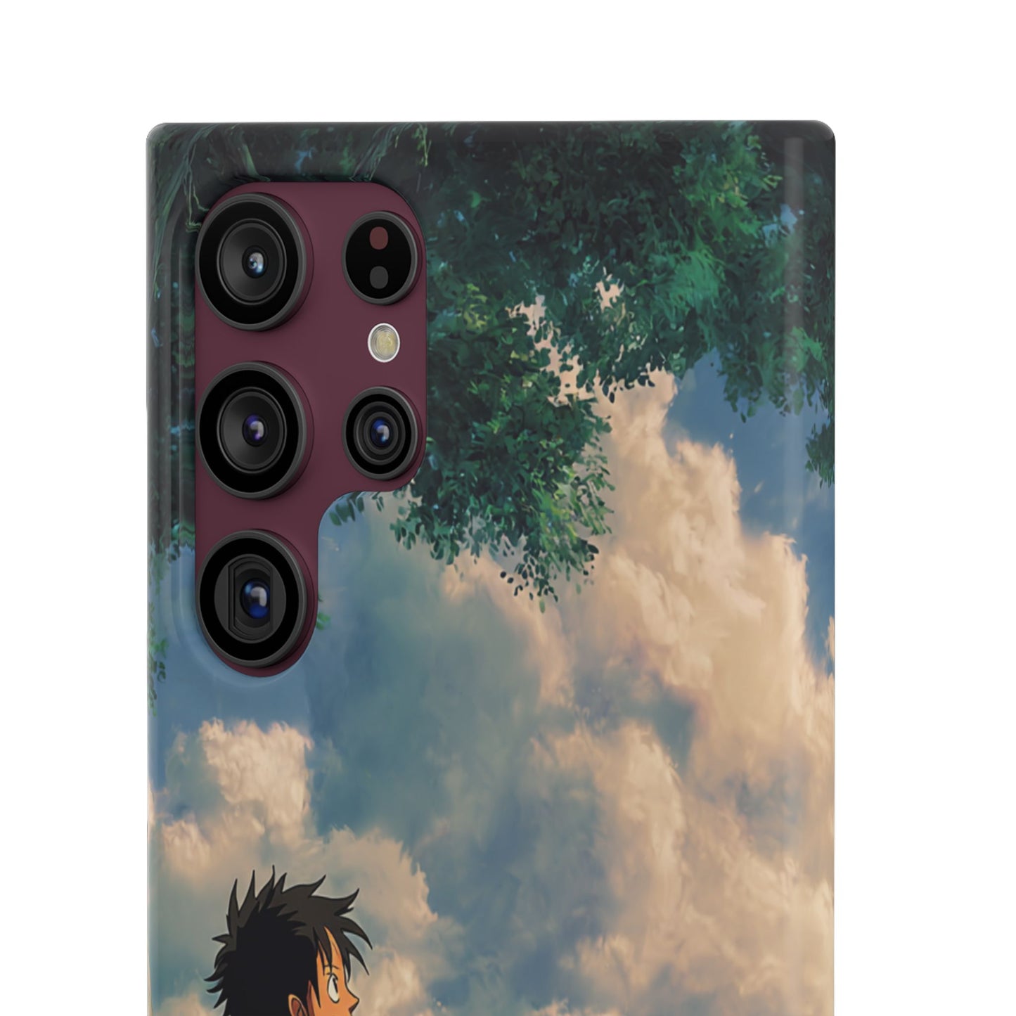 Anime Snap Case for Fans, Fantasy Phone Cover, Unique Gift for Gamers, Cute Accessories, Travelers' Keepsake