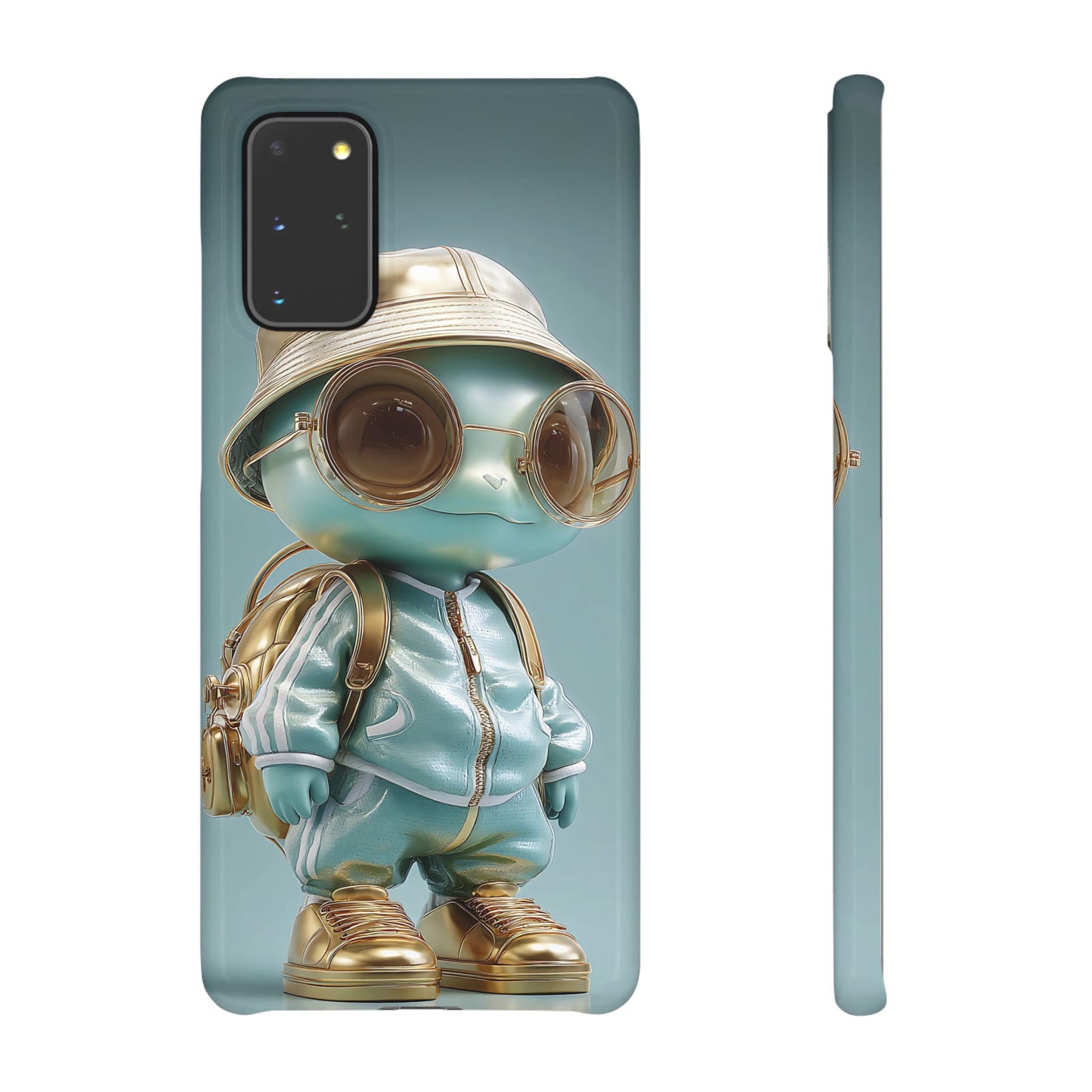 Trendy Character Snap Case for Phone, Cute Phone Cover, Gift for Kids, Cartoon Style Gadget Accessory, Fun Phone Protection