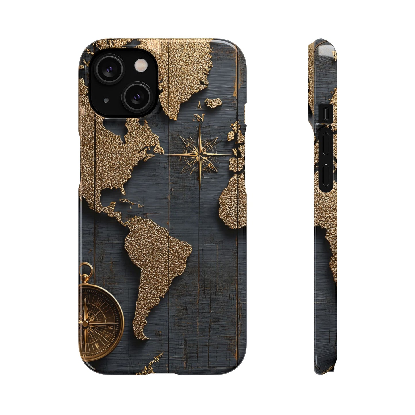 Vintage World Map Snap Cases - Travel Lover Gift, Phone Protection, Unique Phone Cover, Adventure Accessories