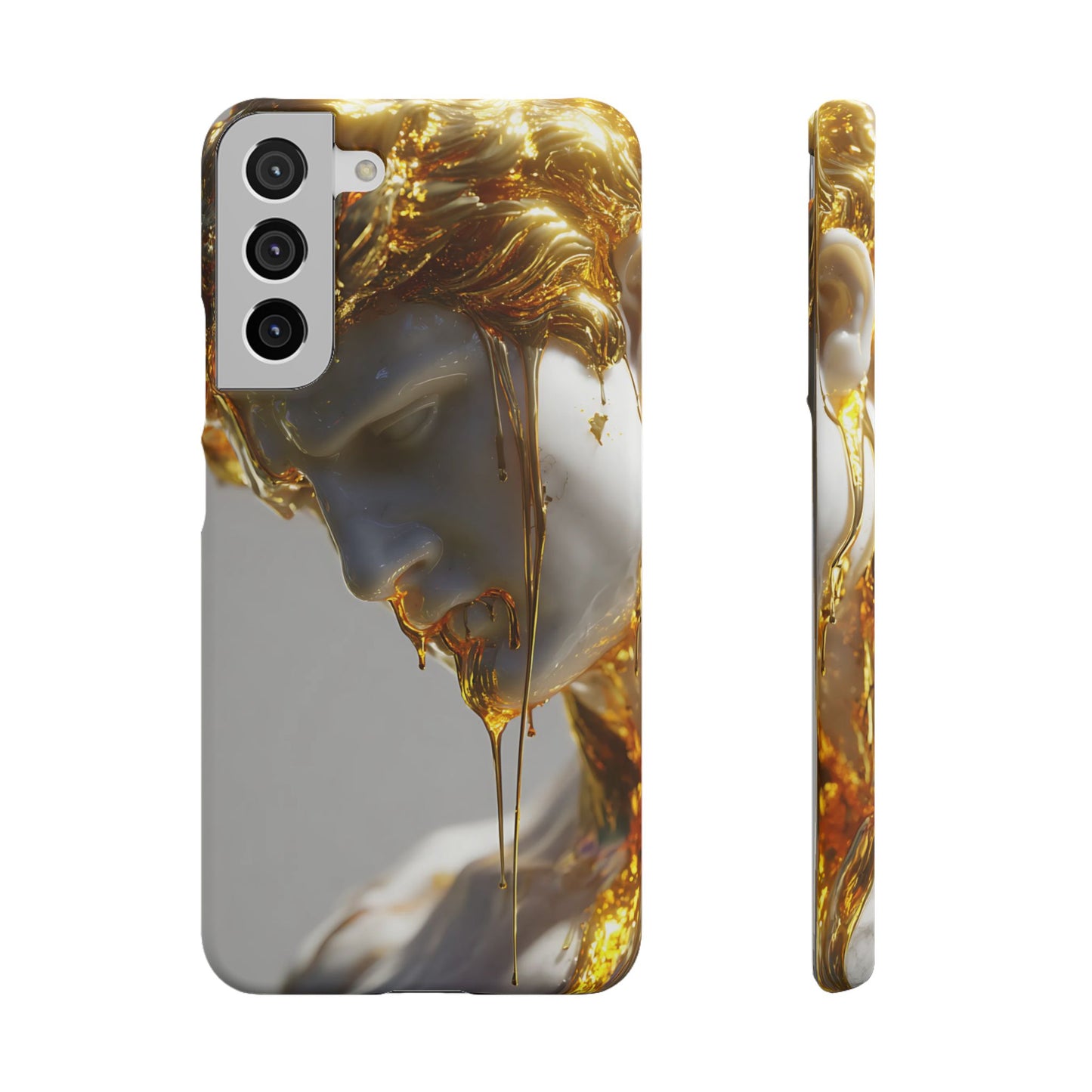 Gold Goddess Art Snap Case, Artistic Phone Cover, Unique Phone Accessory, Gift for Art Lovers, Stylish Protection