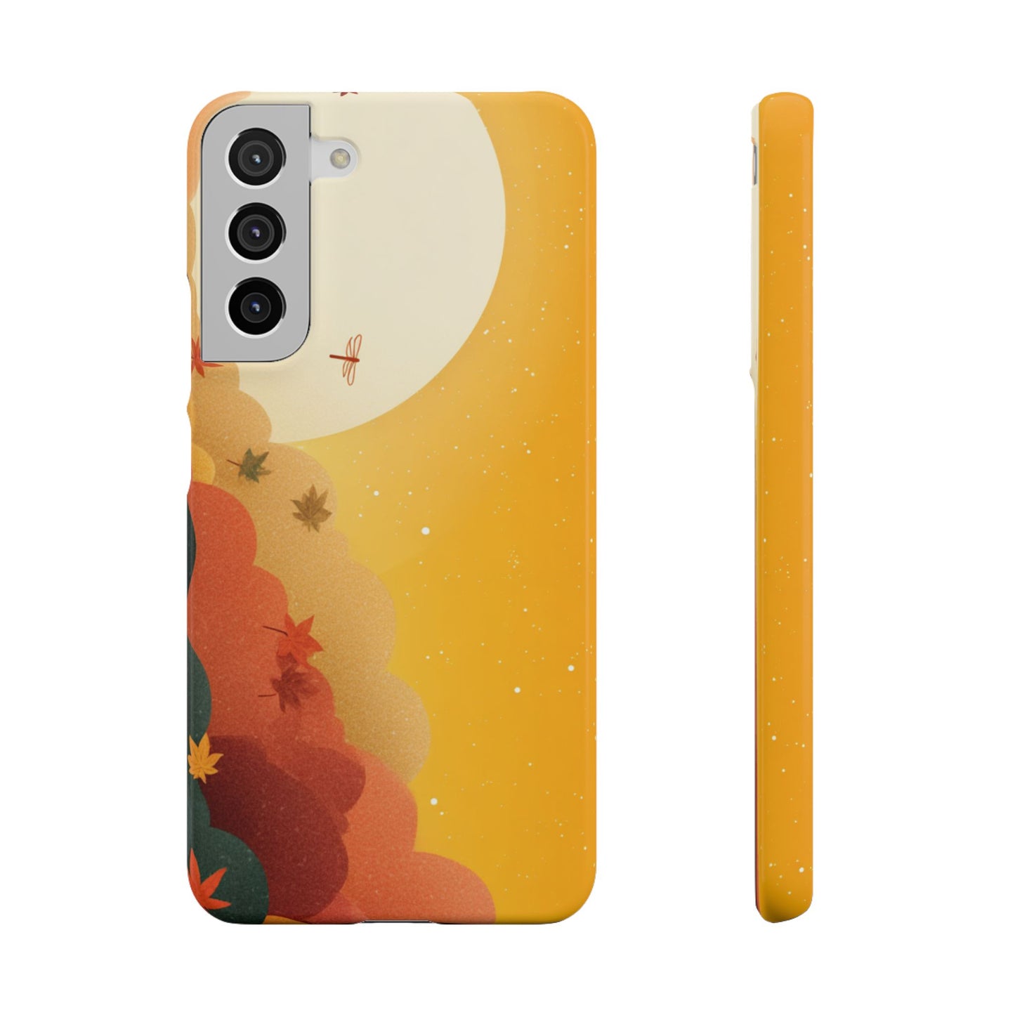 Autumn Sunset Snap Case, Fall Phone Cover, Nature-Themed Accessory, Gift for Her, Seasonal Aesthetic