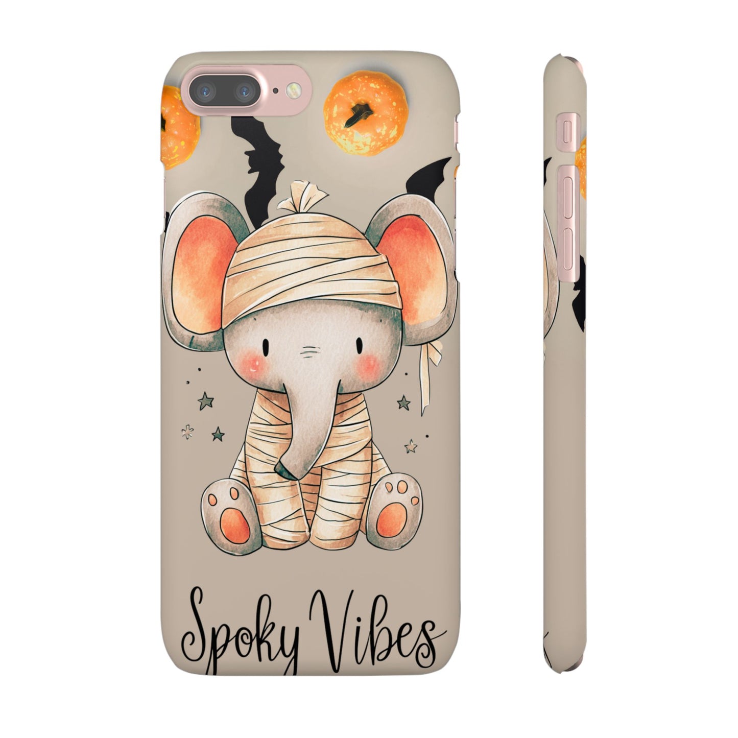 Halloween Vibe Elephant Snap Case for iPhone and Samsung