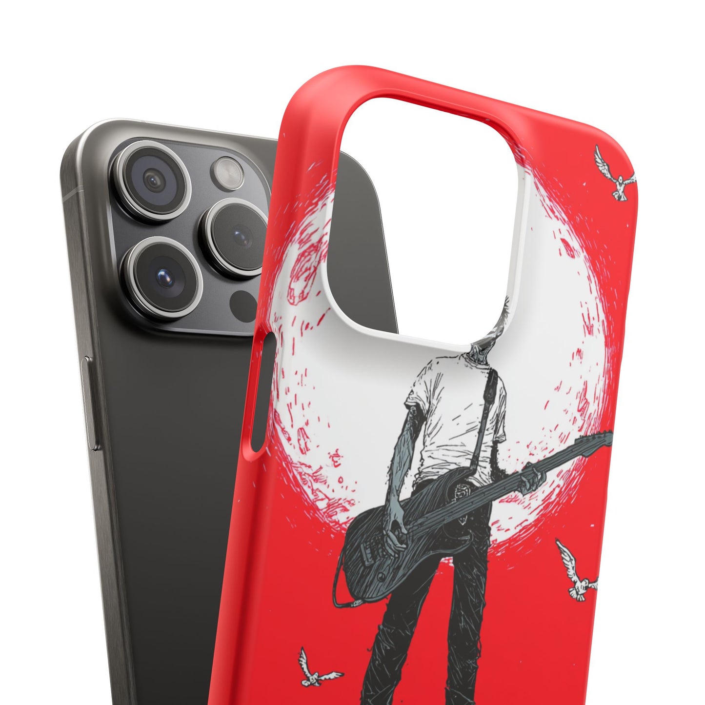 Rock & Roll Snap Cases - Music Lover's Phone Protection, Edgy Art, Gift for Guitarists, Cool Accessory for Teens