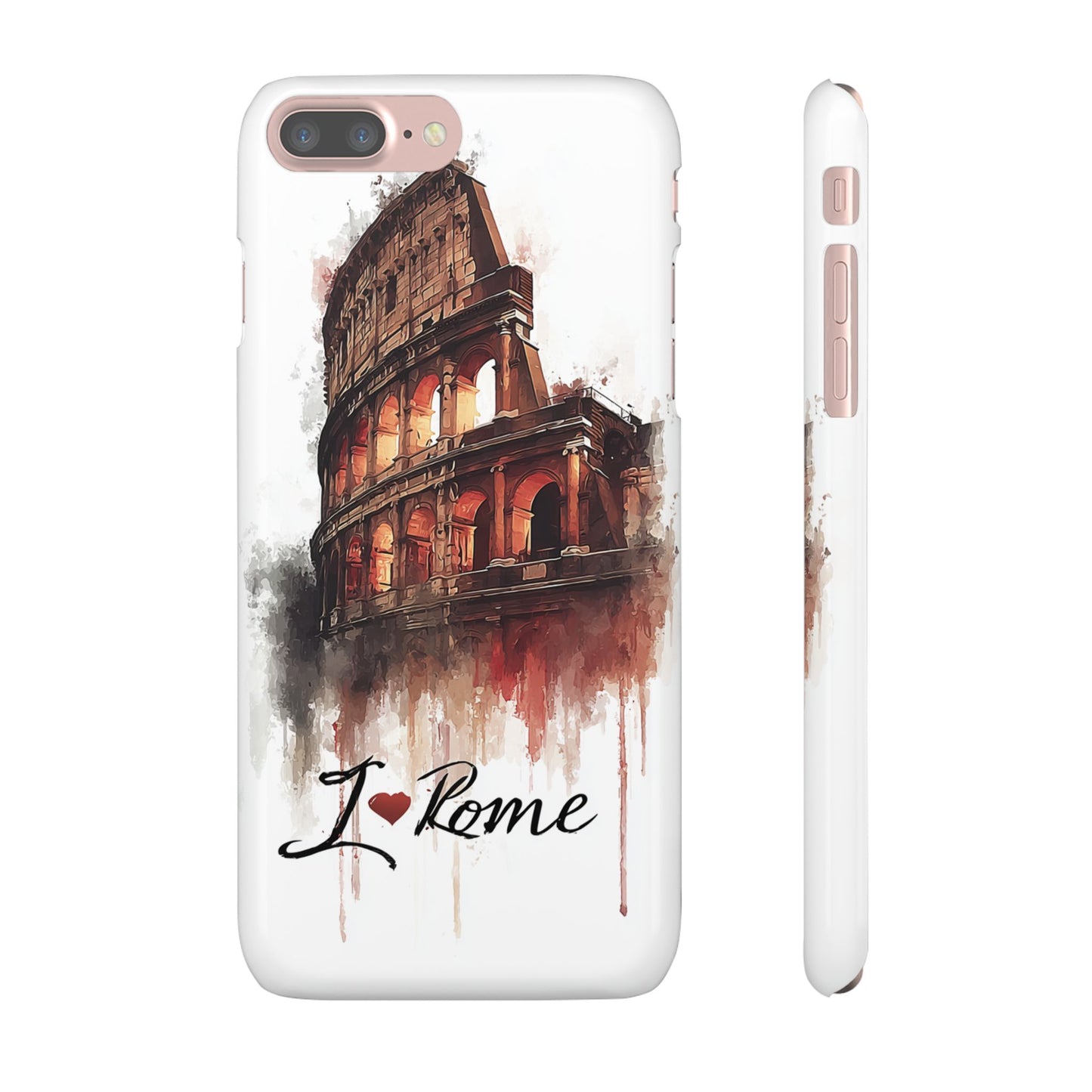 I Love Rome Snap Cases, Urban Phone Covers, Travel Accessories, Gift for Travelers, City Love Merch
