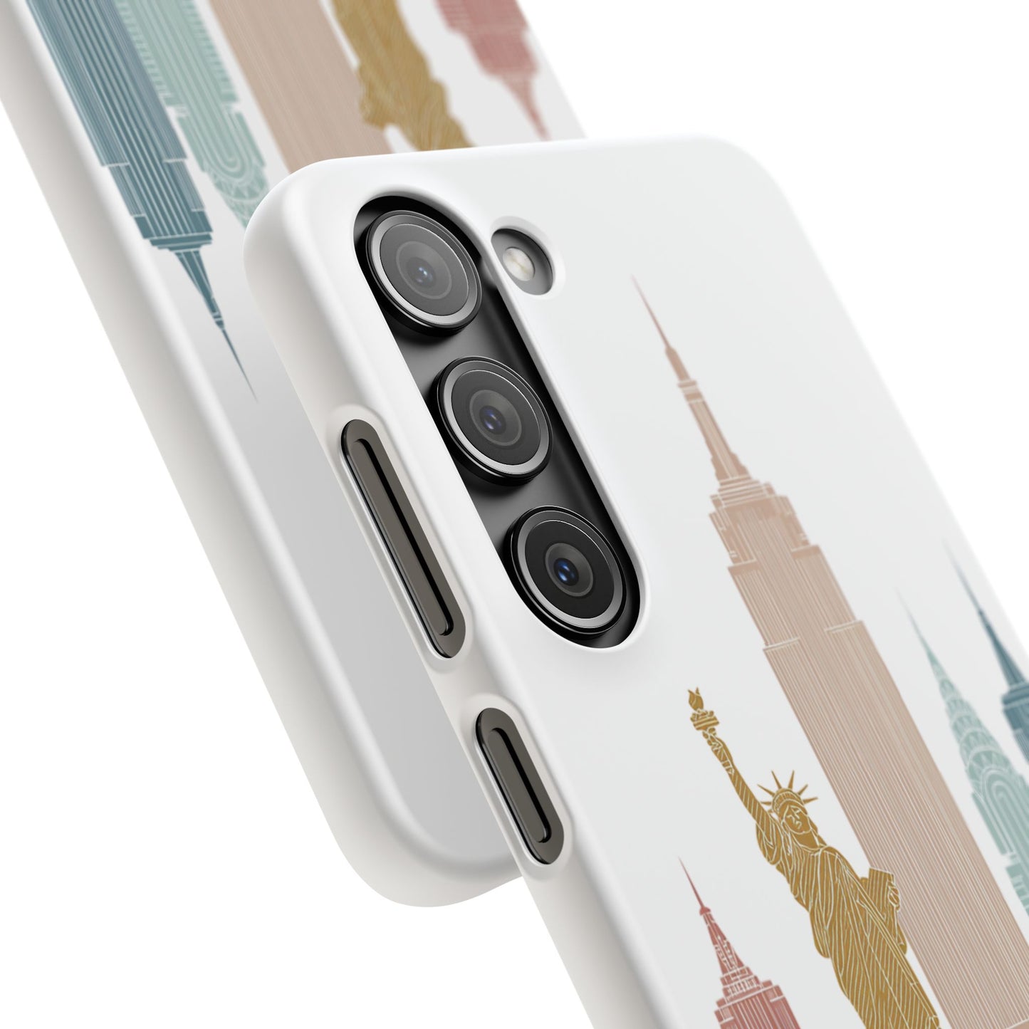 Stylish New York Snap Case, Urban Phone Cover, Cityscape Phone Case, Gift for Travelers, Trendy Protective Case