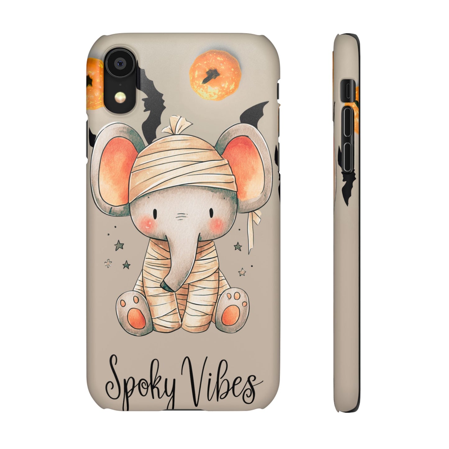 Halloween Vibe Elephant Snap Case for iPhone and Samsung