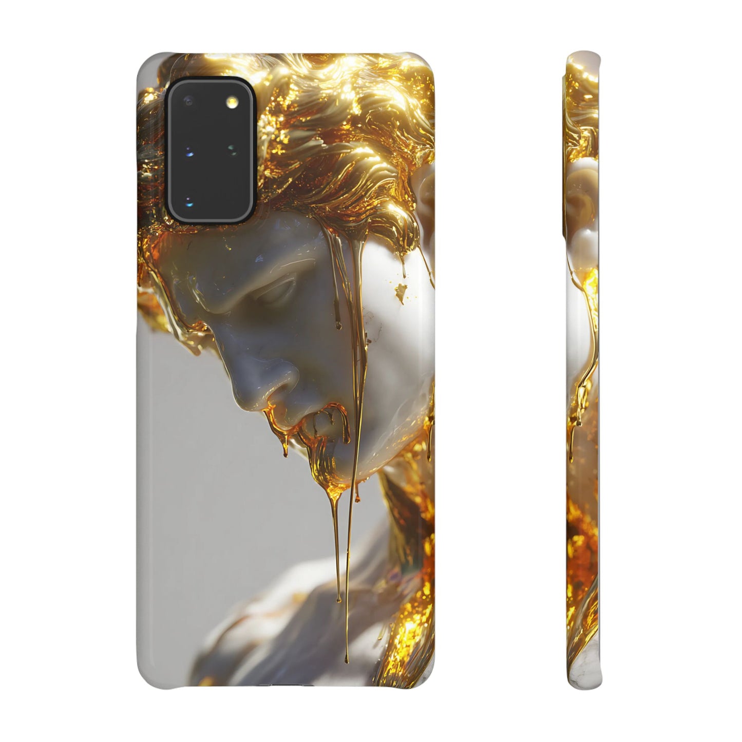 Gold Goddess Art Snap Case, Artistic Phone Cover, Unique Phone Accessory, Gift for Art Lovers, Stylish Protection