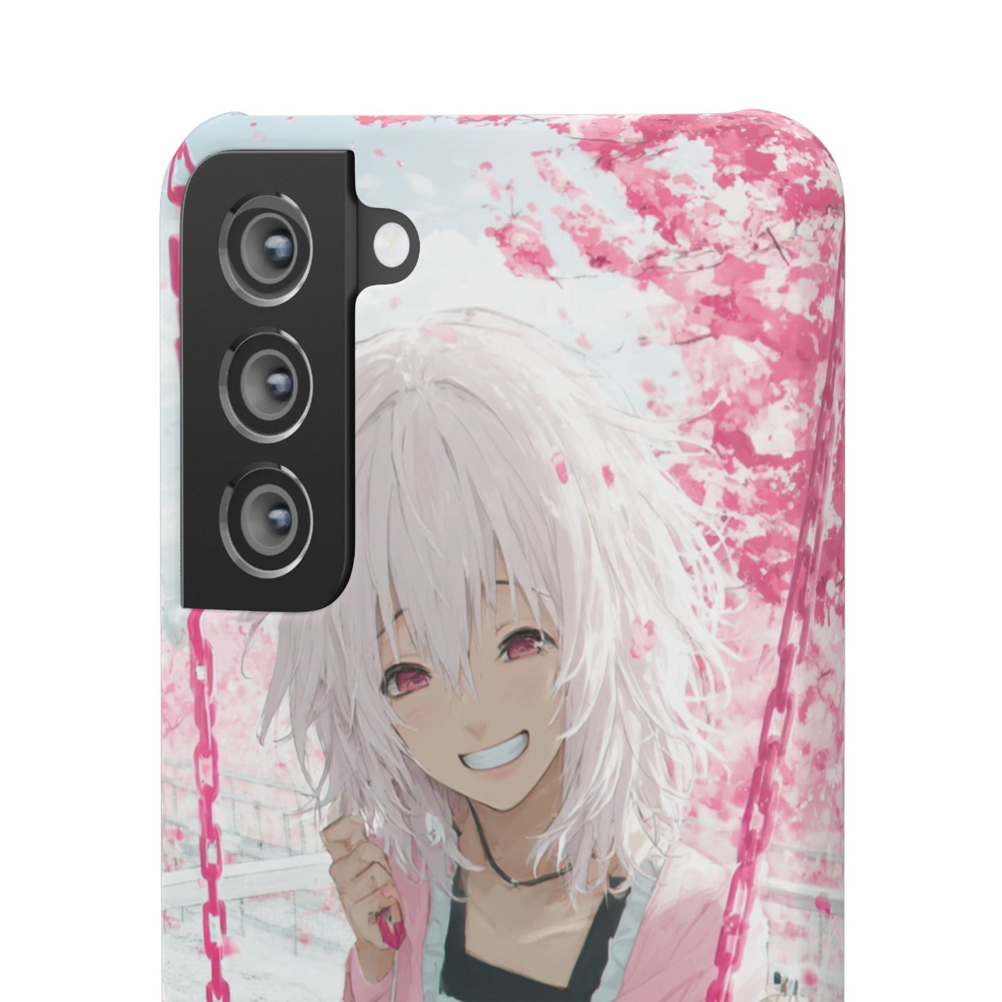 Anime Character Snap Cases for Phone, Cute Aesthetic Phone Cover, Gifts for Otaku, Floral Design, Unique Phone Cases