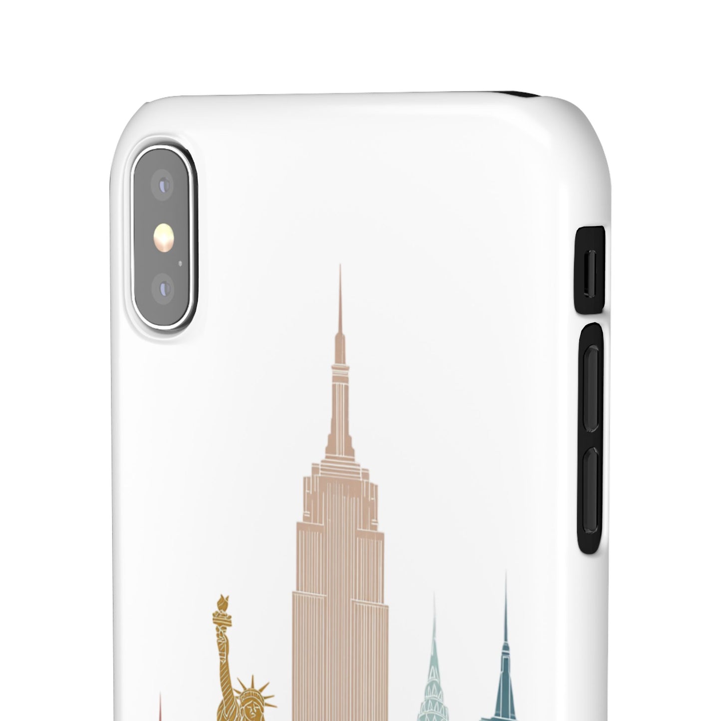 Stylish New York Snap Case, Urban Phone Cover, Cityscape Phone Case, Gift for Travelers, Trendy Protective Case