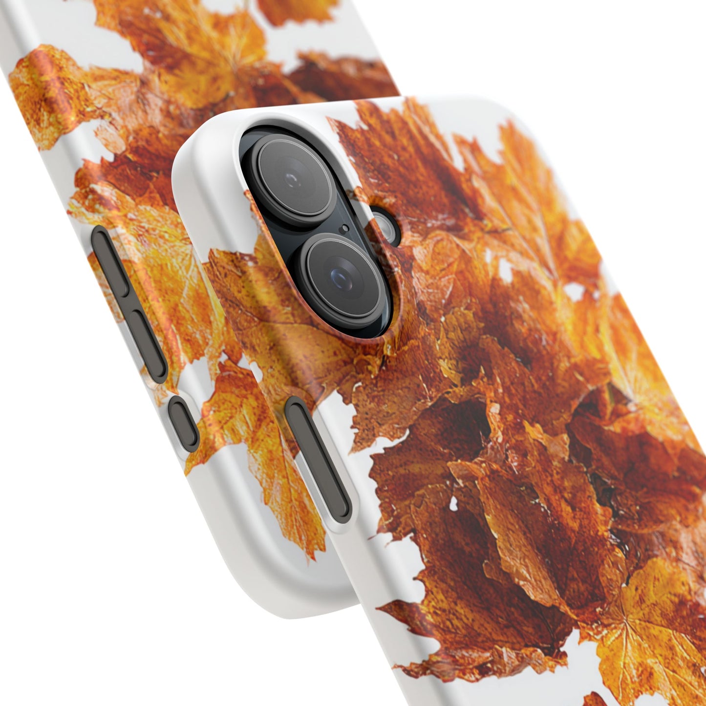 Autumn Leaf Phone Case | Fall Snap Cases, Phone Accessories, Nature Lover Gift, Seasonal Decor, Cozy Fall Vibes