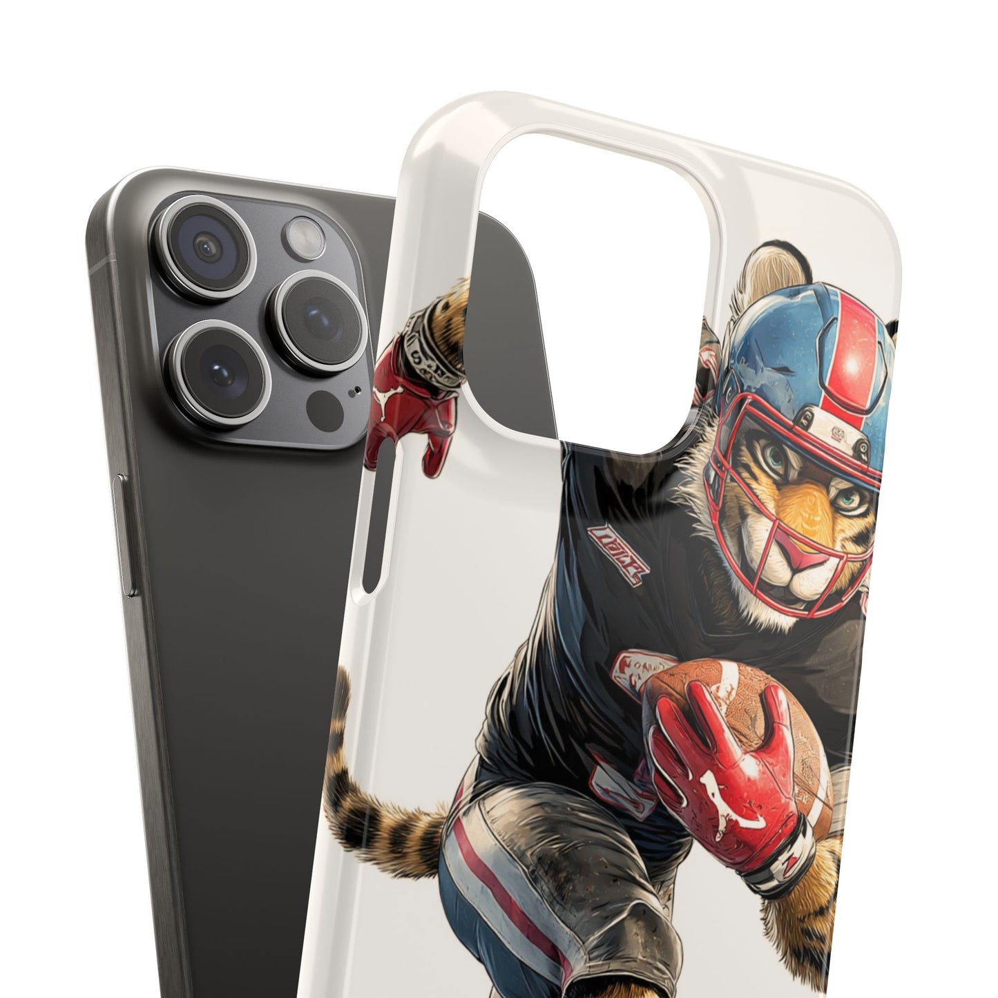 Sporty Animal Snap Cases for Phone, Unique Art, Gift for Sports Lovers, Fun Design for Gamers, iPhone Accessories