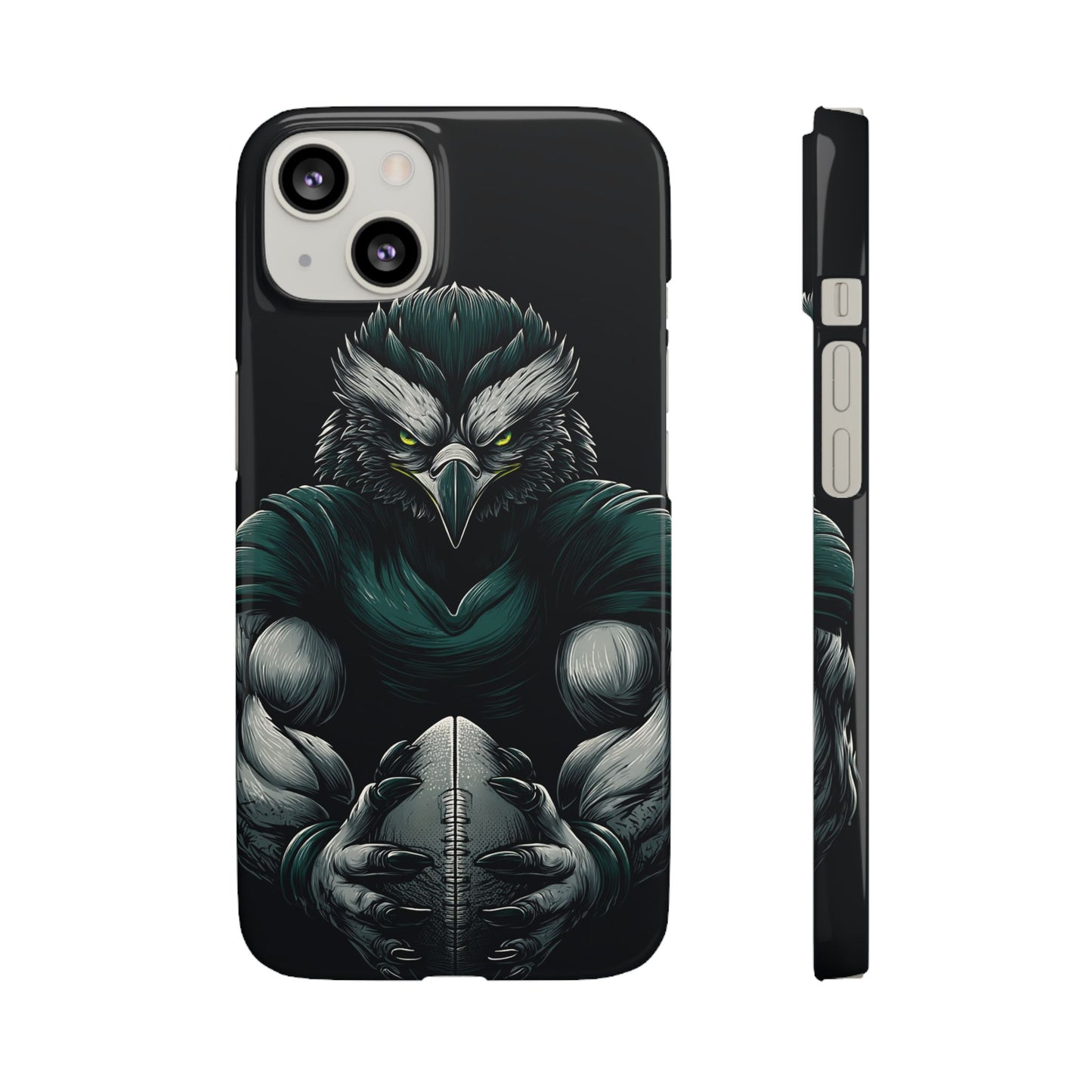 Philadelphia Eagles Art Snap Case, NFL Phone Cover, Sports Fan Gift, Football Team Accessories, Protective Cell Phone Shell