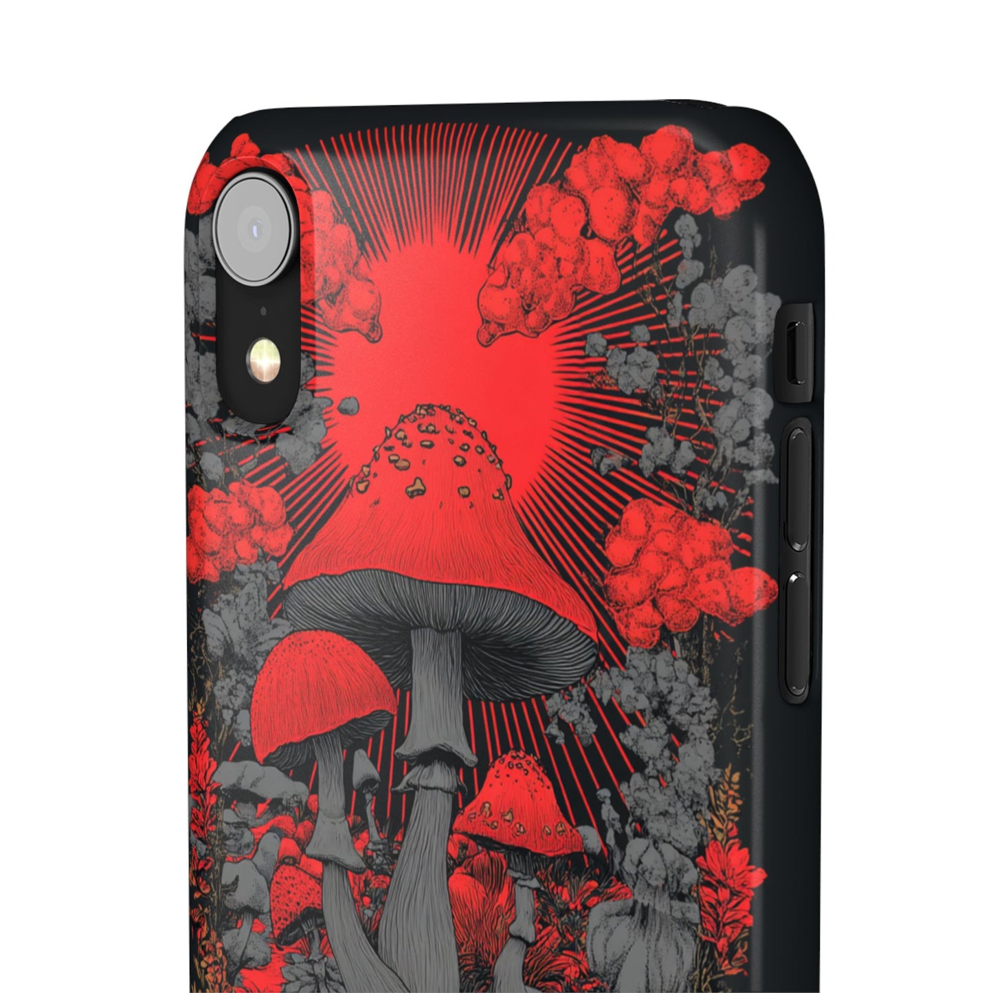 Fantasy Mushroom Snap Case Custom Phone Cover for iPhone and Samsung Mate and Glossy Avvialable