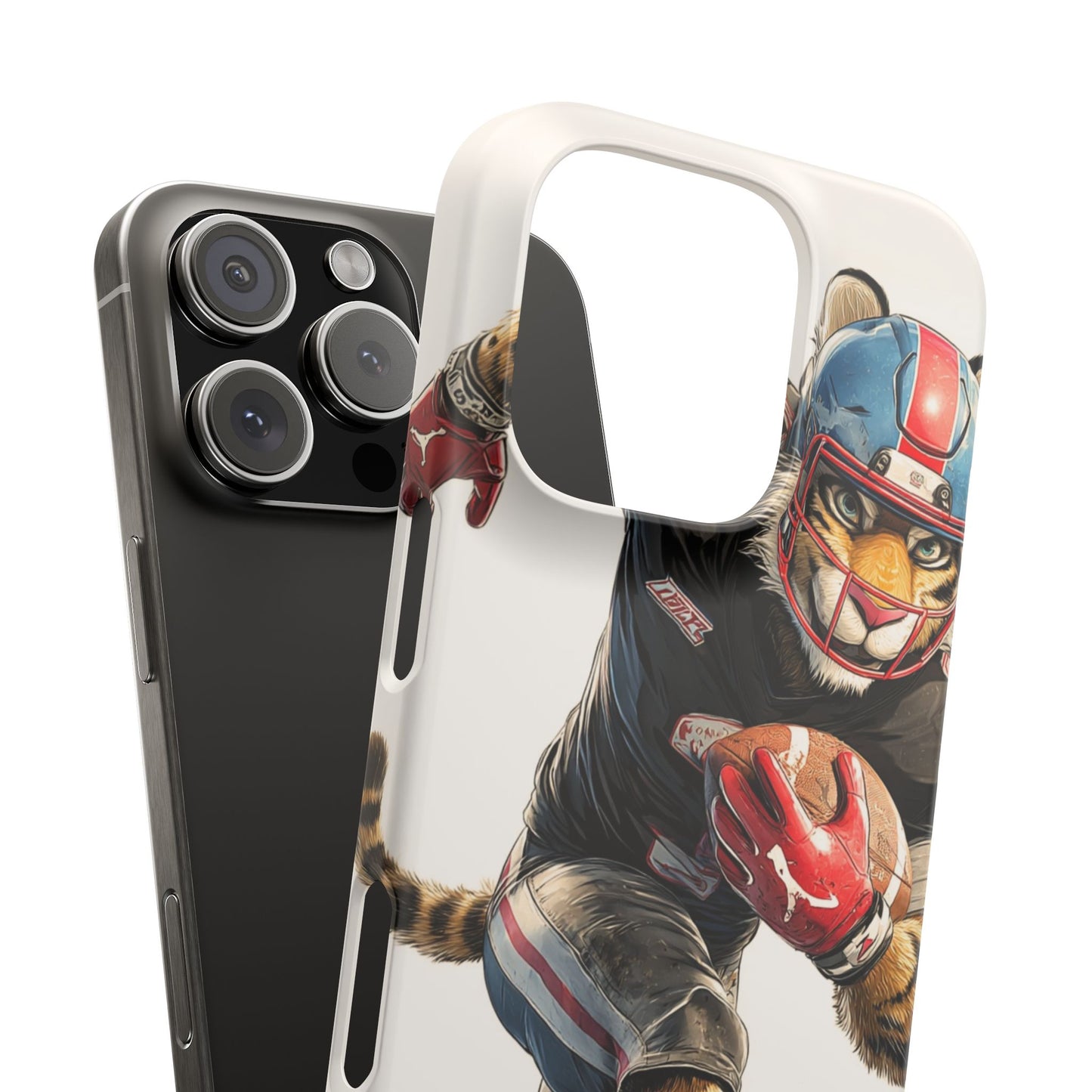 Sporty Animal Snap Cases for Phone, Unique Art, Gift for Sports Lovers, Fun Design for Gamers, iPhone Accessories