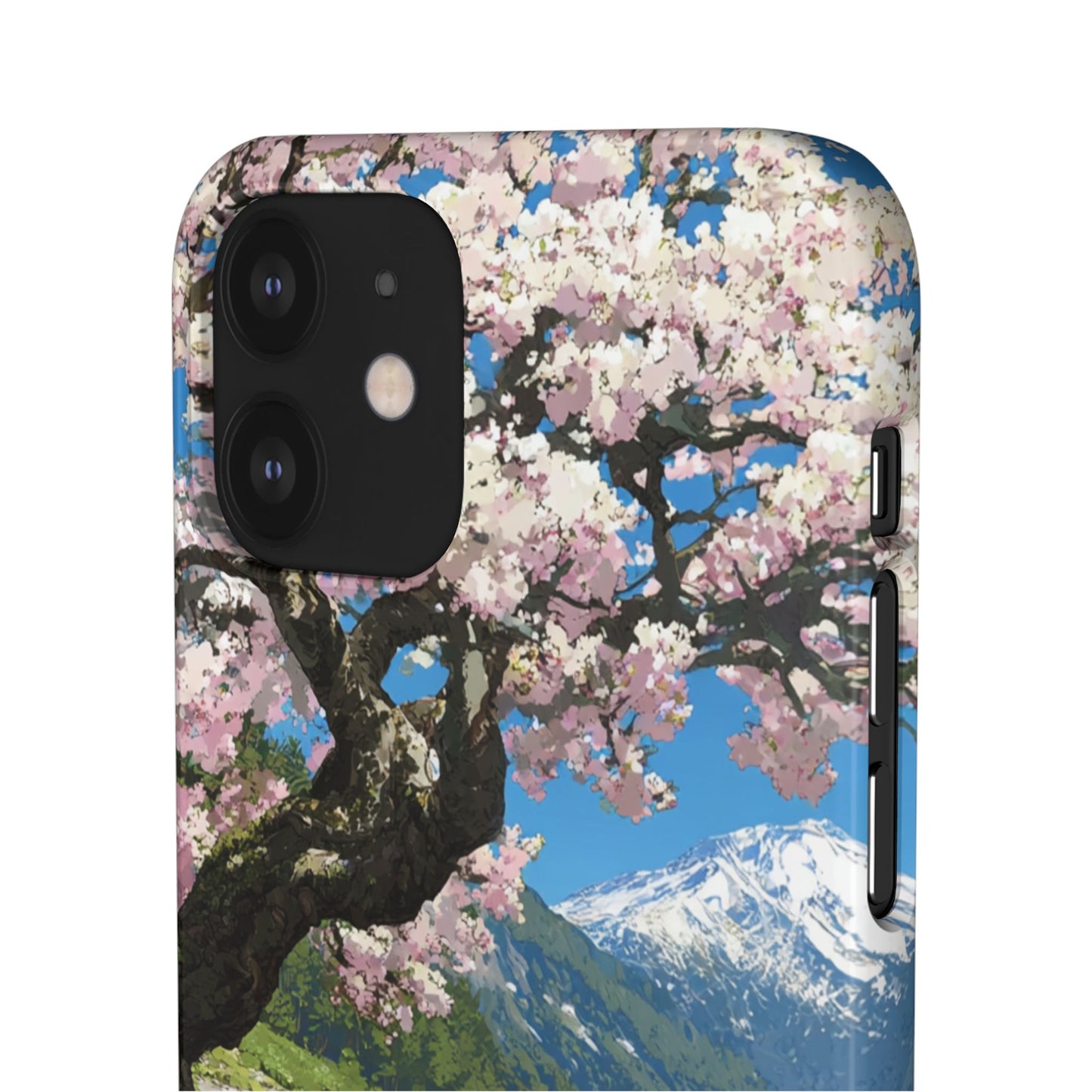Nature-Inspired Snap Cases for Phone Protection, Floral Phone Covers, Cherry Blossom Aesthetic, Gifts for Nature Lovers, Spring Accessories