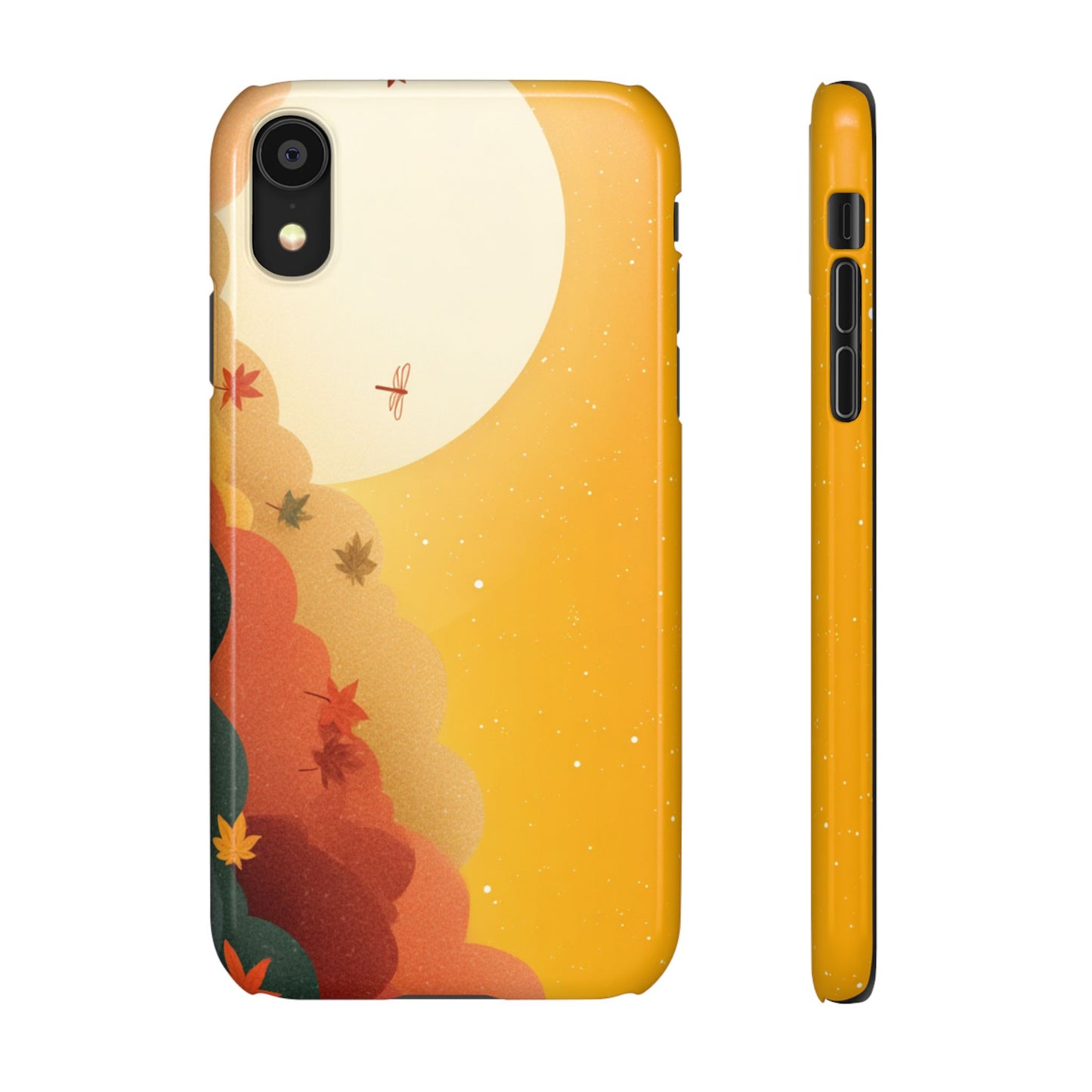 Autumn Sunset Snap Case, Fall Phone Cover, Nature-Themed Accessory, Gift for Her, Seasonal Aesthetic