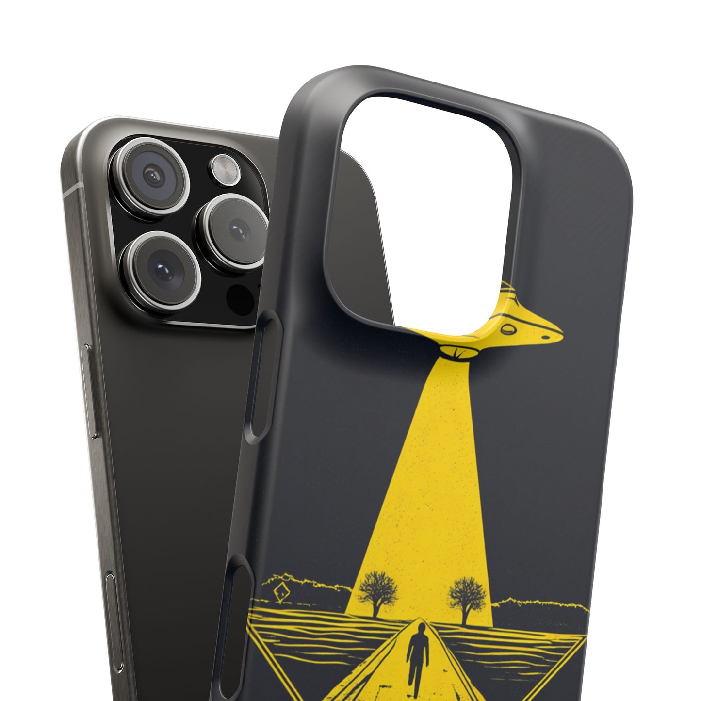 UFO Phone Case - Cosmic Alien Design, Cell Phone Cover, Sci-Fi Accessory, Gift for Space Lovers, Unique Tech Gear