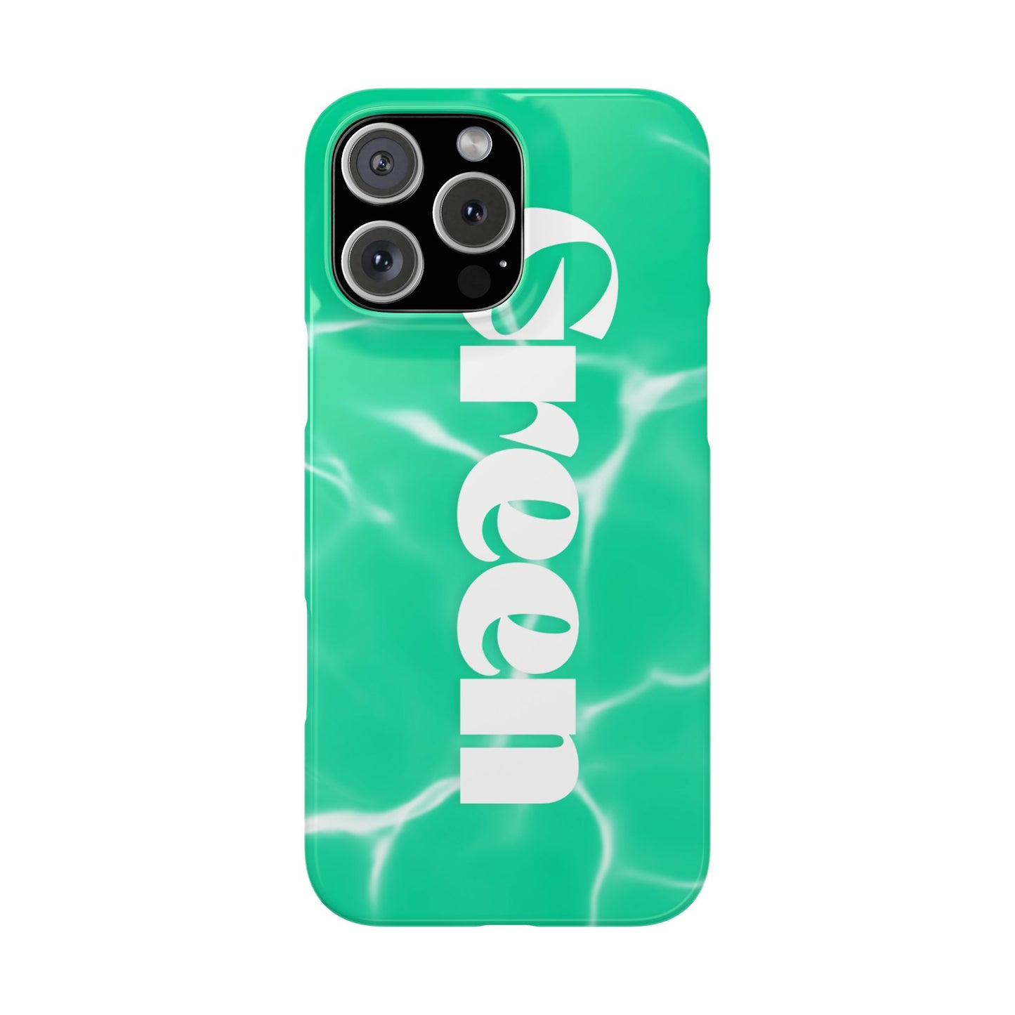 Aqua Pool Vibe Snap Case, Tropical Phone Cover, Summer Accessory, Trendy Gift for Friends, Beach Lover's Essential