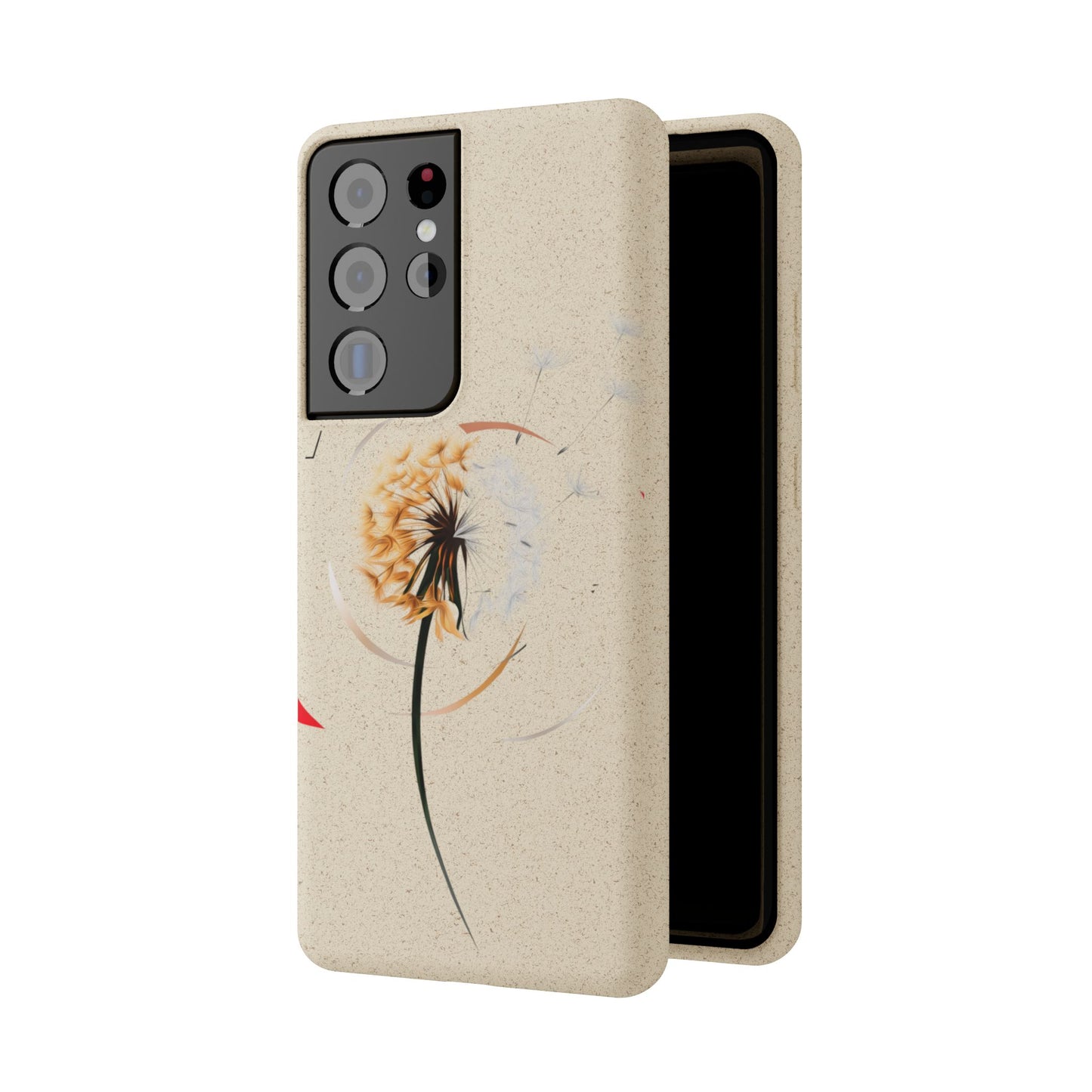 Plastic Free Eco-Friendly Phone Cases with Floral Design Sustainable Gift for Iphone and Samsungs