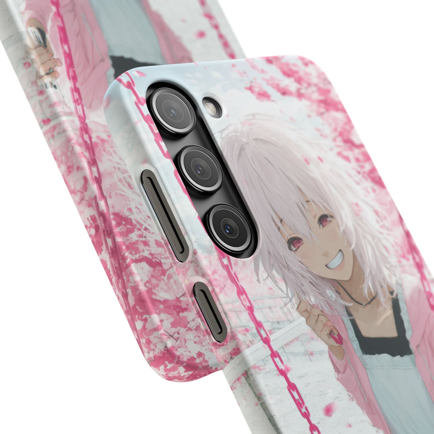 Anime Character Snap Cases for Phone, Cute Aesthetic Phone Cover, Gifts for Otaku, Floral Design, Unique Phone Cases