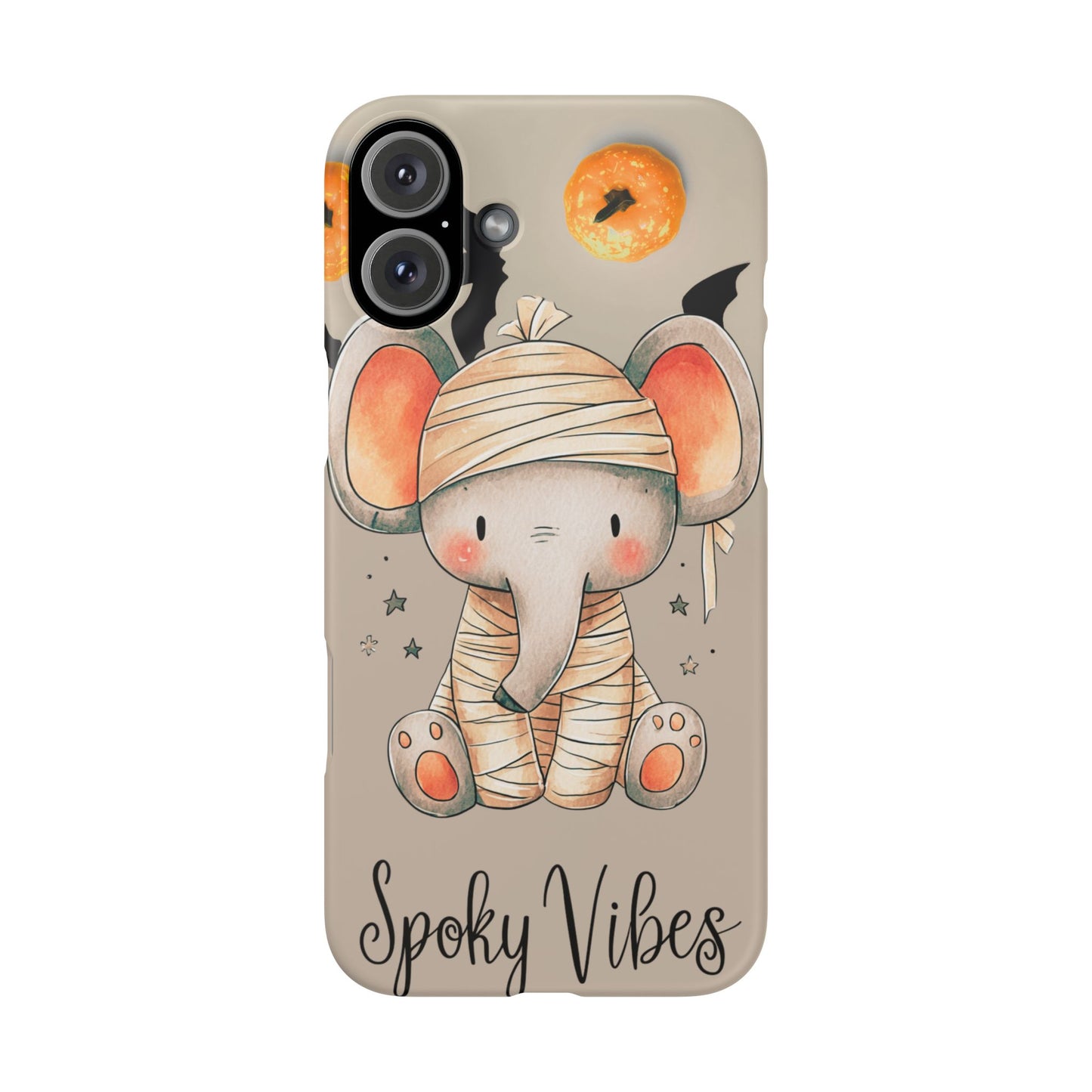 Halloween Vibe Elephant Snap Case for iPhone and Samsung