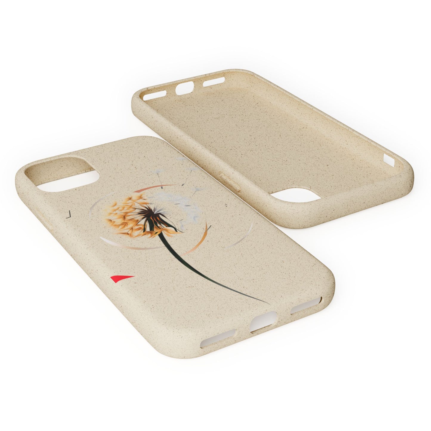 Plastic Free Eco-Friendly Phone Cases with Floral Design Sustainable Gift for Iphone and Samsungs
