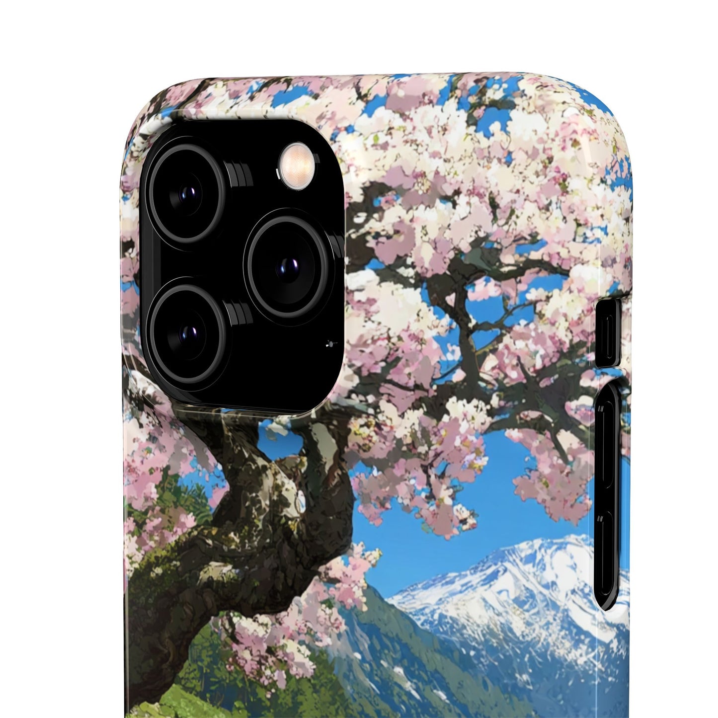 Nature-Inspired Snap Cases for Phone Protection, Floral Phone Covers, Cherry Blossom Aesthetic, Gifts for Nature Lovers, Spring Accessories
