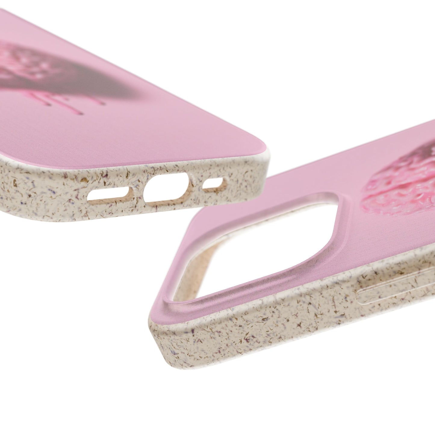 Eco-Friendly Brain Design Phone Case, Biodegradable Phone Cover, Unique Gift for Tech Lovers, Sustainable Accessory, Cute Phone Case