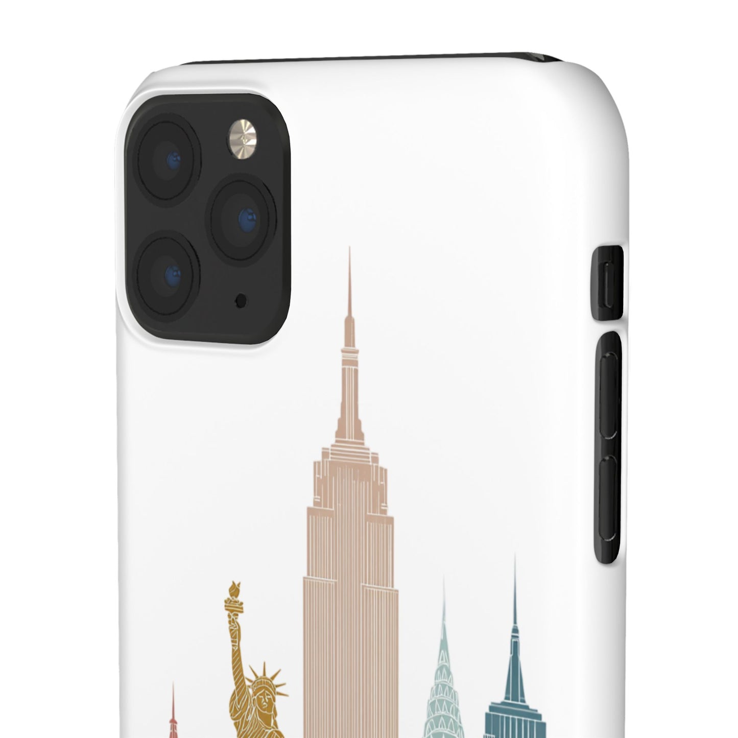 Stylish New York Snap Case, Urban Phone Cover, Cityscape Phone Case, Gift for Travelers, Trendy Protective Case