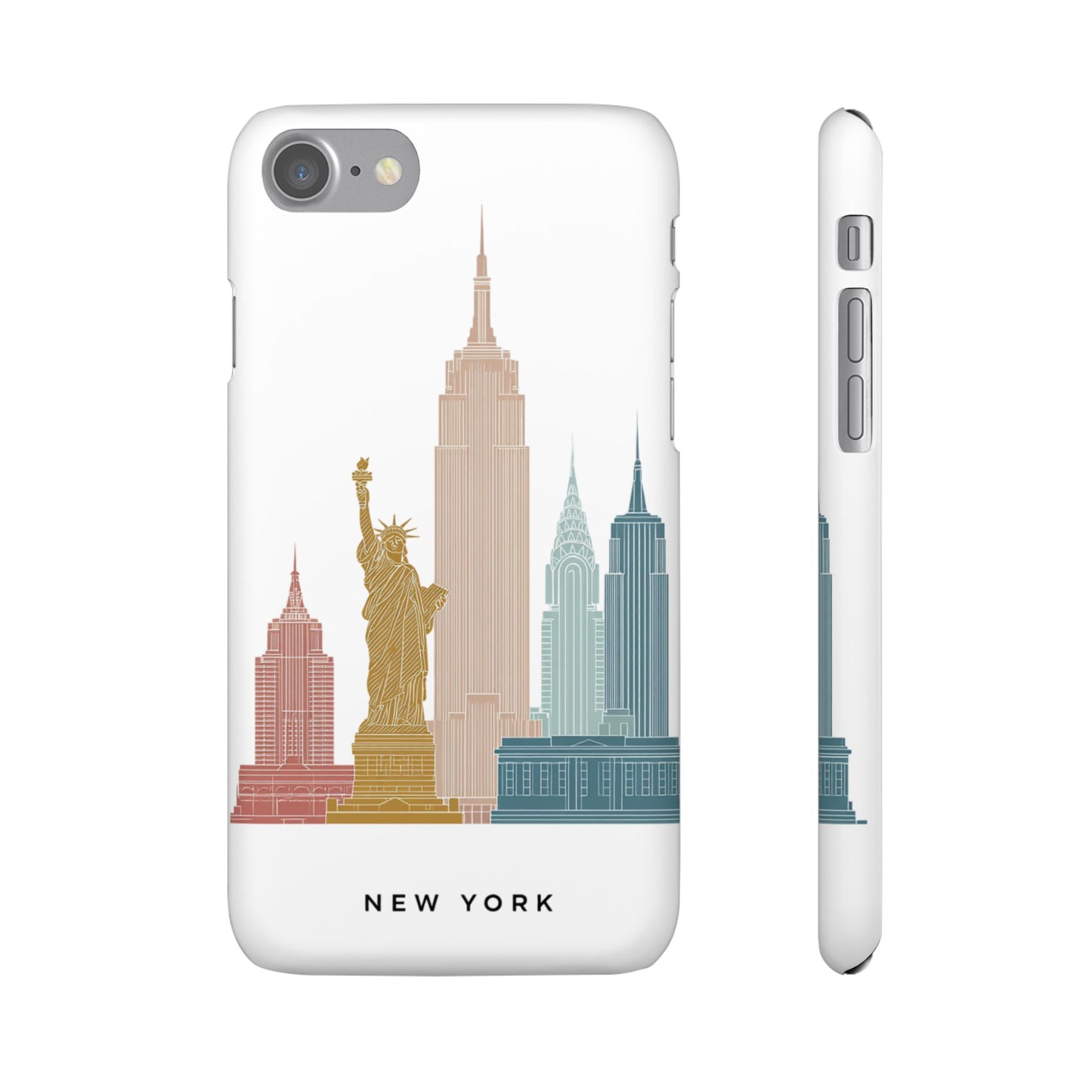 Stylish New York Snap Case, Urban Phone Cover, Cityscape Phone Case, Gift for Travelers, Trendy Protective Case