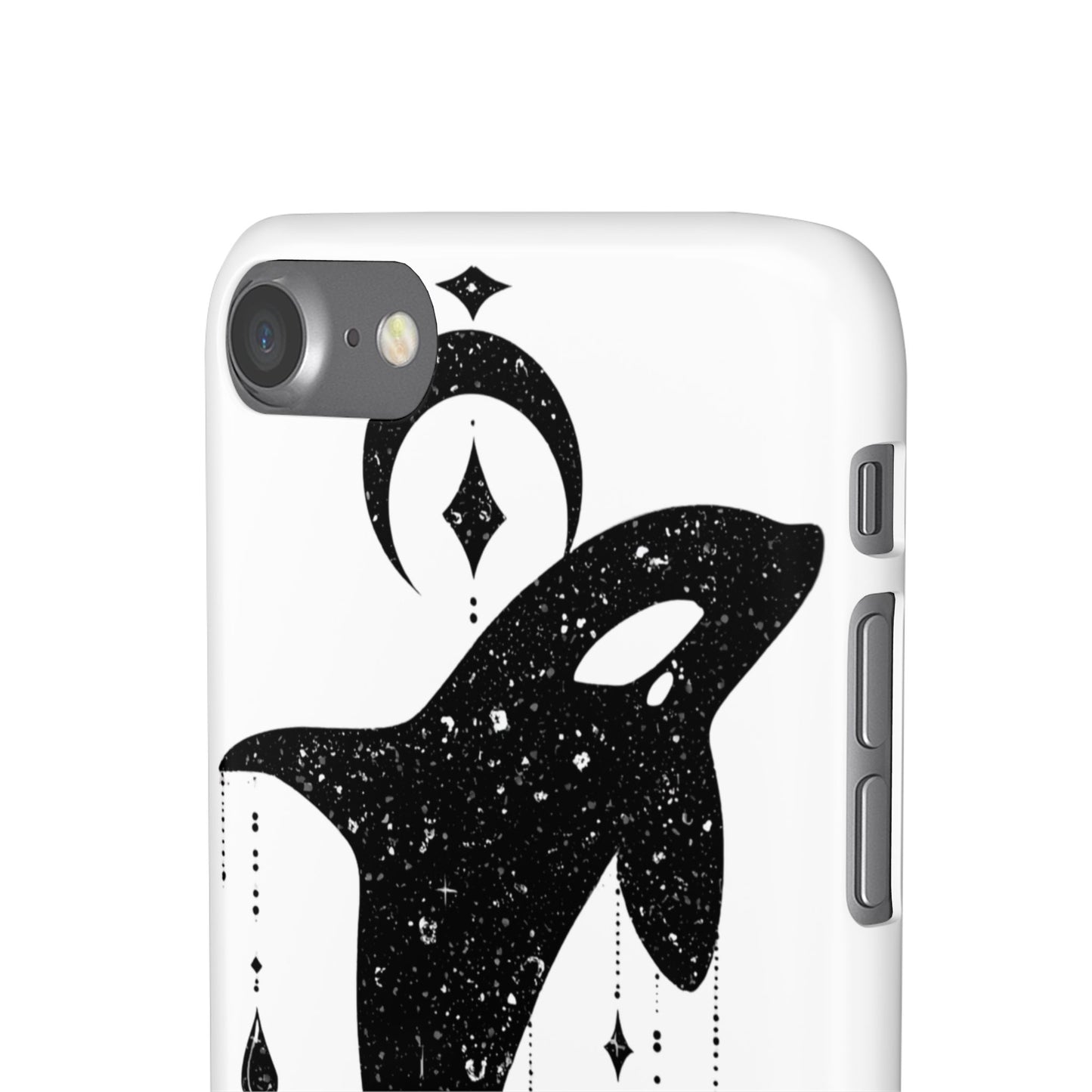 Celestial Orca Snap Case | Phone Cover, Whale Lover Gift, Cosmic Decor, Unique Art, Ocean Vibe