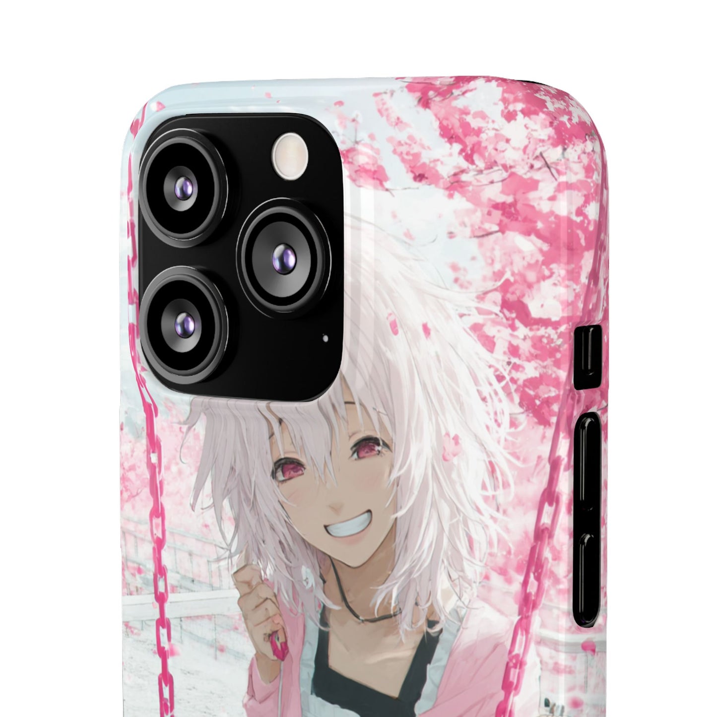 Anime Character Snap Cases for Phone, Cute Aesthetic Phone Cover, Gifts for Otaku, Floral Design, Unique Phone Cases