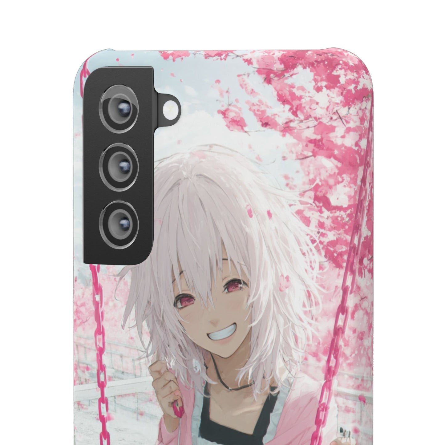 Anime Character Snap Cases for Phone, Cute Aesthetic Phone Cover, Gifts for Otaku, Floral Design, Unique Phone Cases