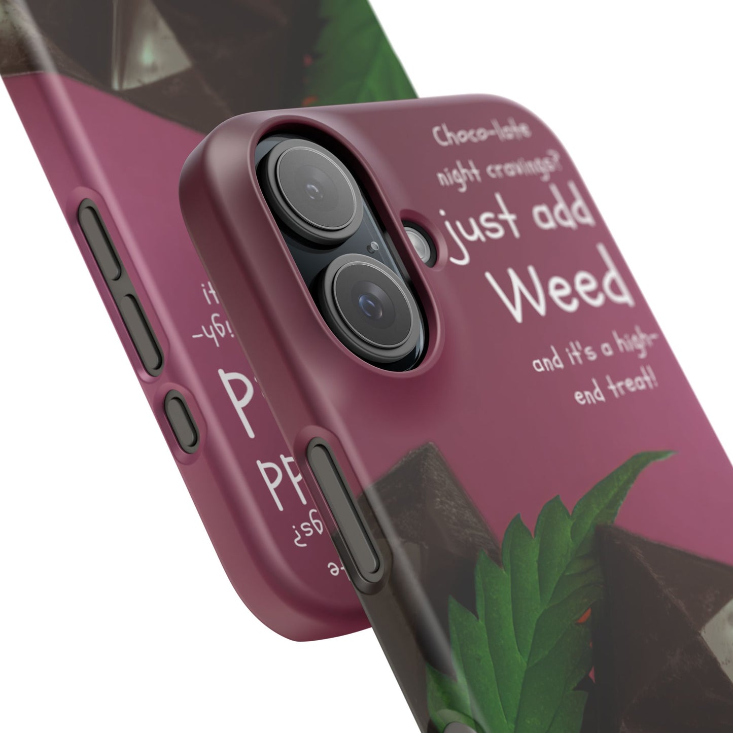High-End Treat Snap Cases for Weed Enthusiasts Iphone and Samsung Phone Cover