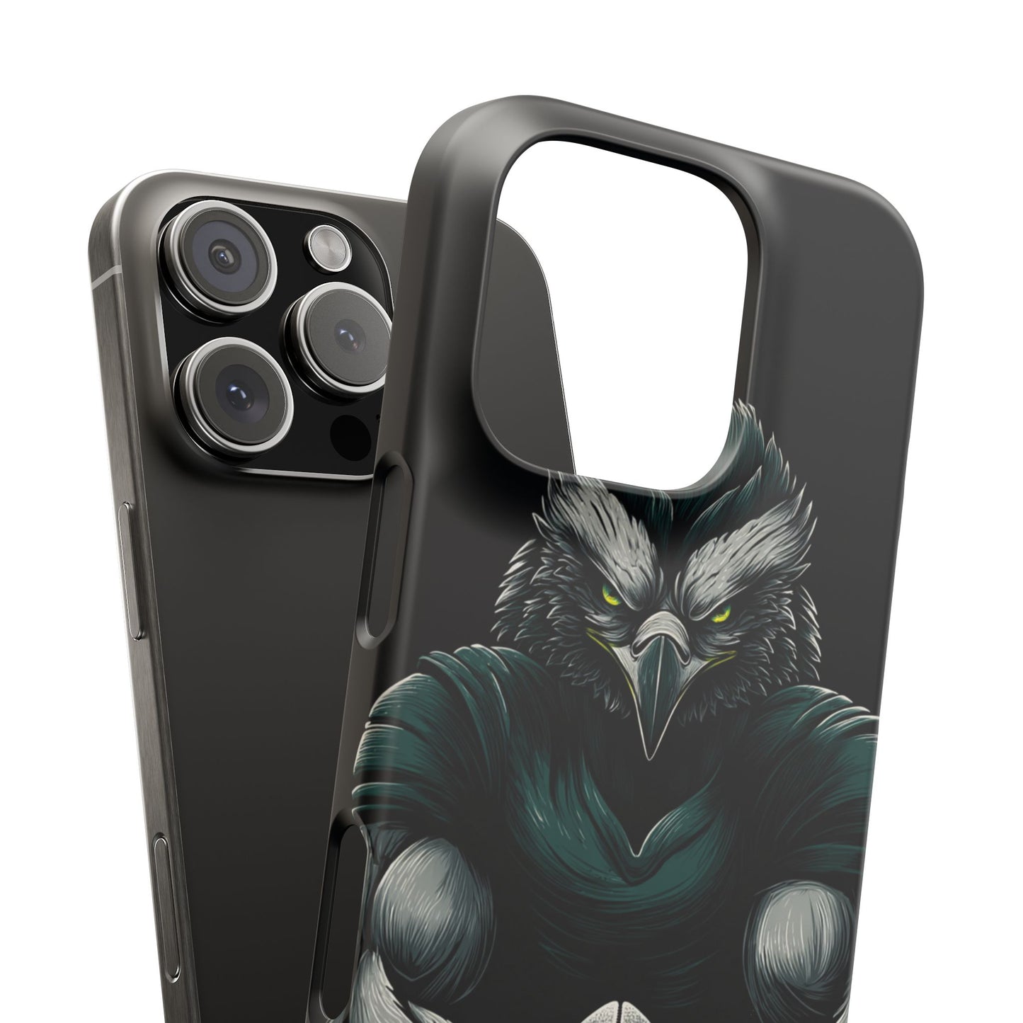 Philadelphia Eagles Art Snap Case, NFL Phone Cover, Sports Fan Gift, Football Team Accessories, Protective Cell Phone Shell