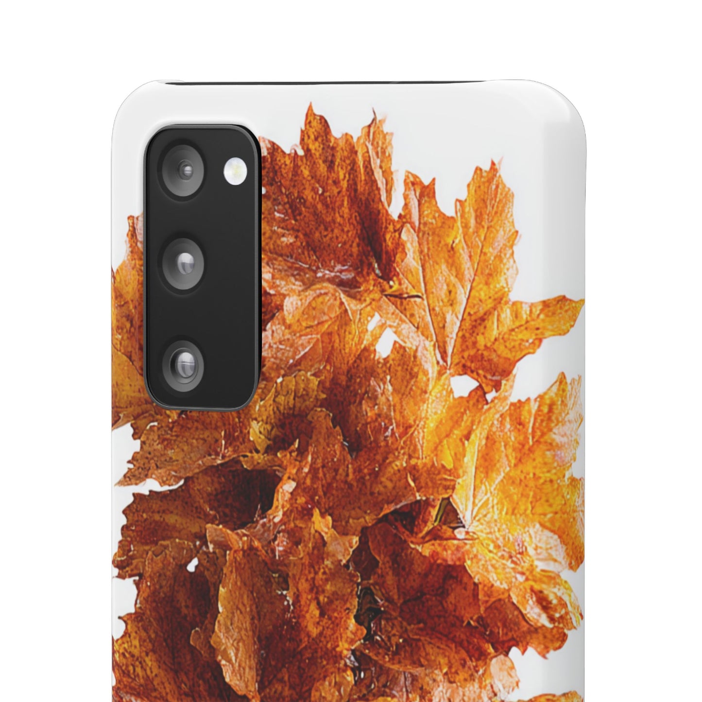 Autumn Leaf Phone Case | Fall Snap Cases, Phone Accessories, Nature Lover Gift, Seasonal Decor, Cozy Fall Vibes