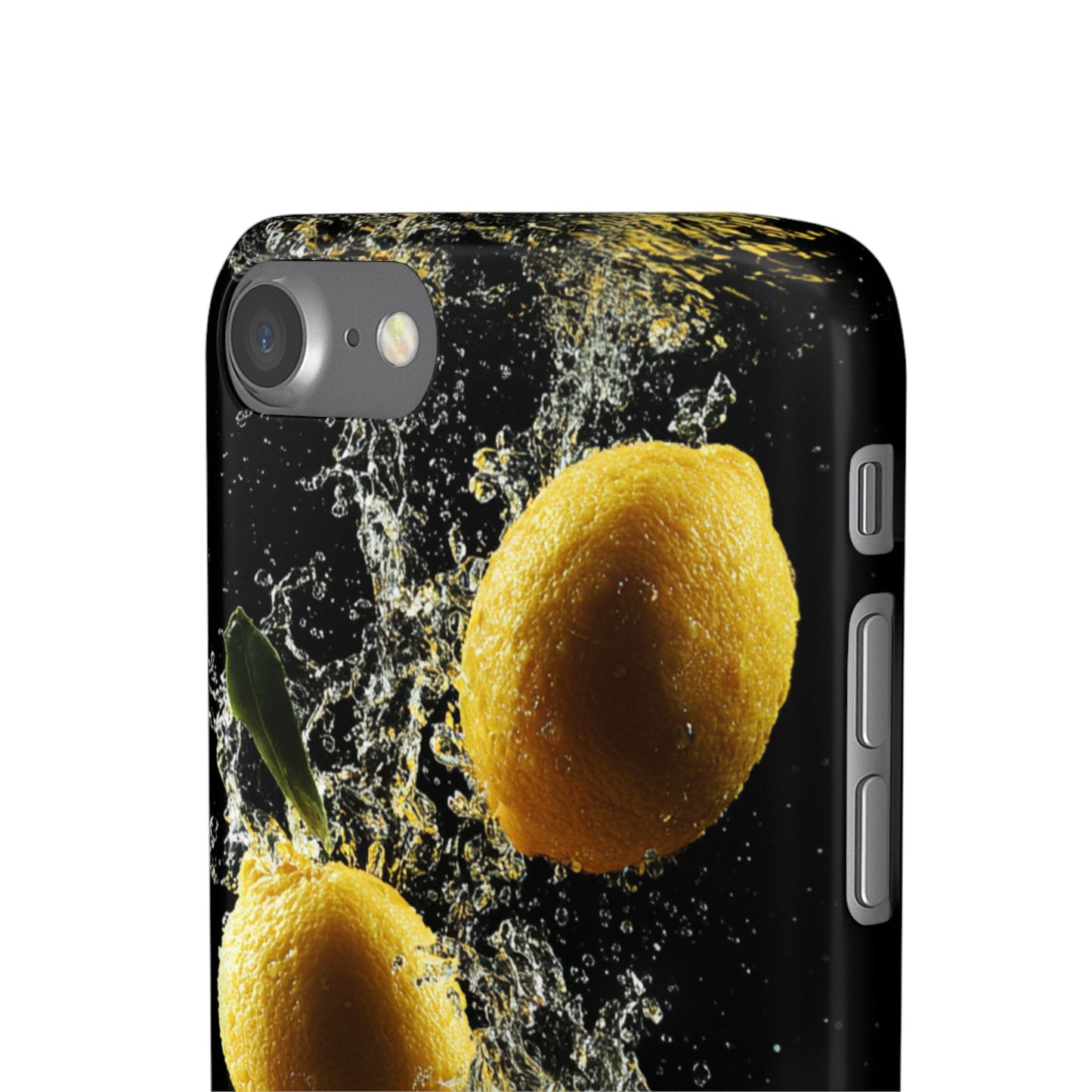 Lemon Splash Phone Case - Vibrant Snap Case, Fruit Lover Gift, Summer Vibes, Kitchen Decor, Unique Phone Accessories
