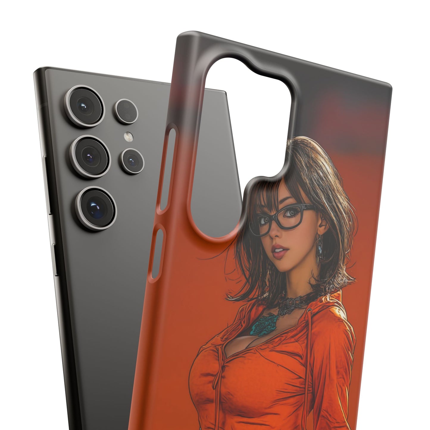 Velma Dinkley Cleveland Browns Fan Snap Cases, Phone Cover, Cartoon Style Art, Custom Case, Protective Shell