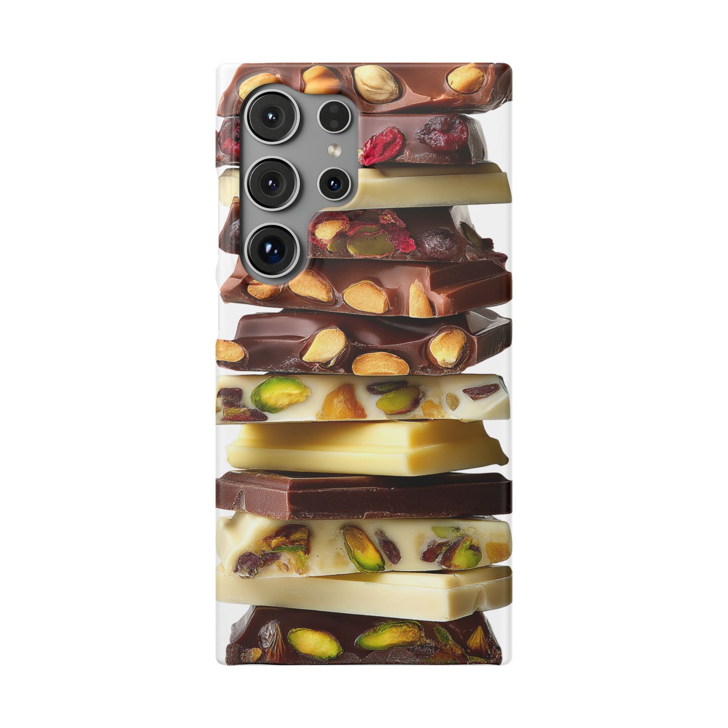 Chocolate Bar Phone Case Sweet Treat Accessory iPhone and Samsung Protective Cover
