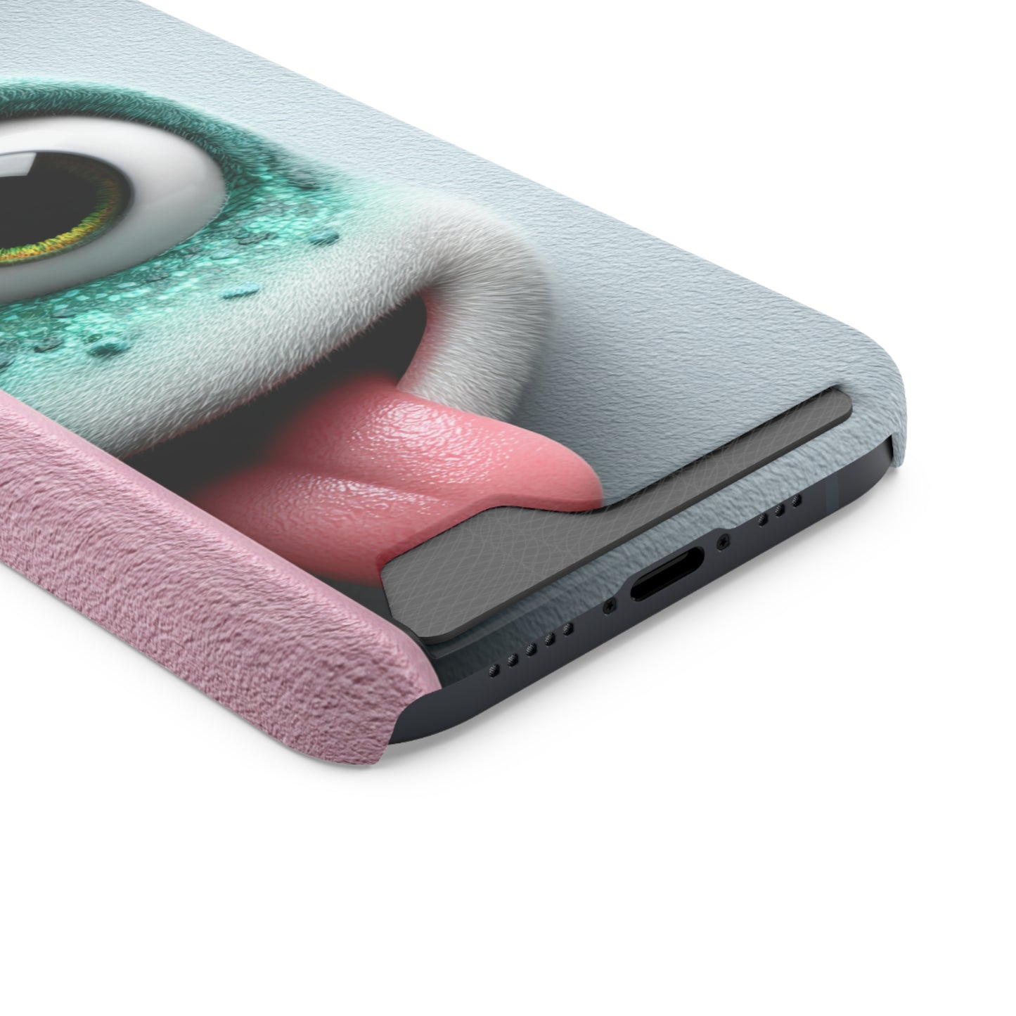 Funky Card Holder Phone Case - Whimsical Design, Cute Gift, Unique Accessories, Fun Mobile Cover, Stylish Phone Protection