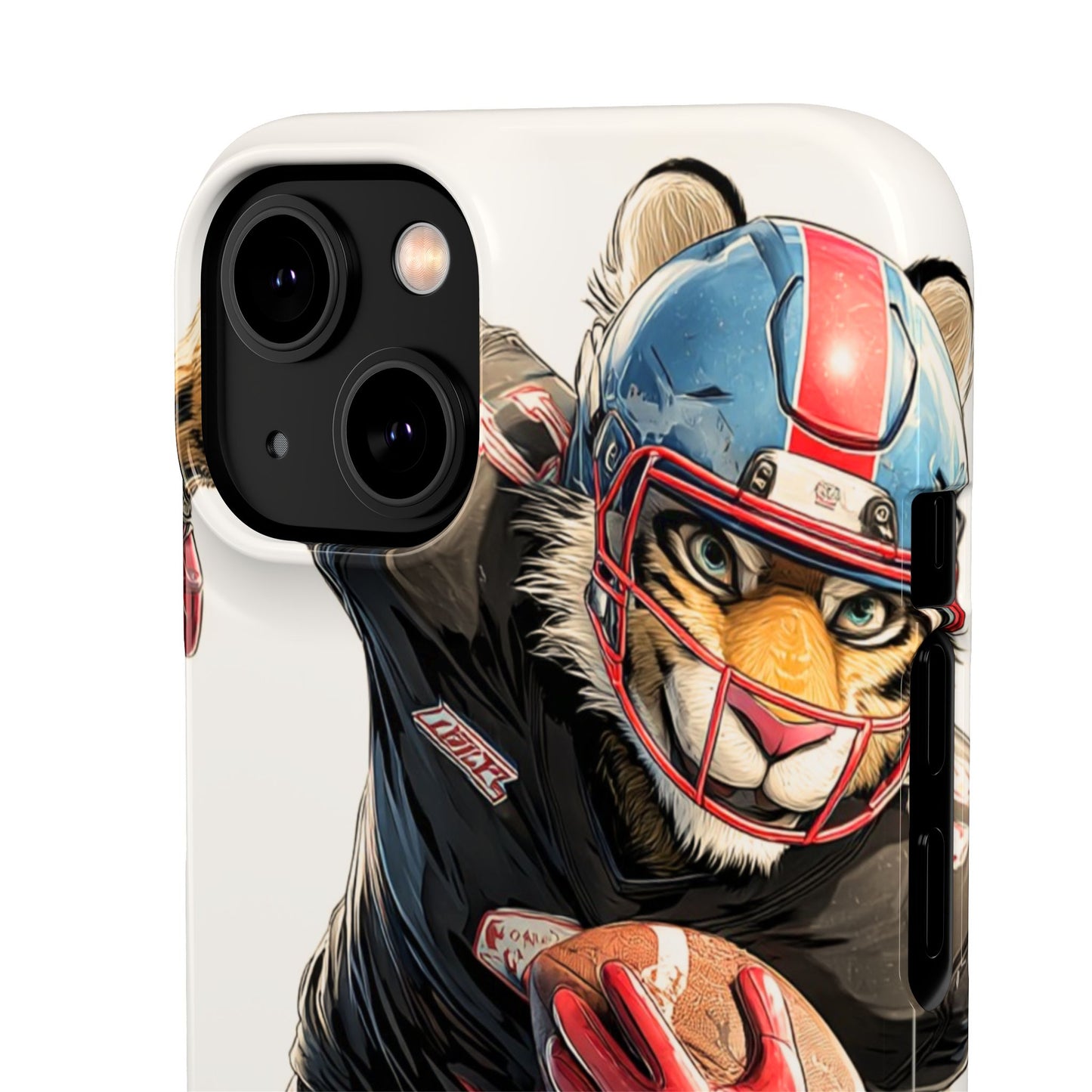 Sporty Animal Snap Cases for Phone, Unique Art, Gift for Sports Lovers, Fun Design for Gamers, iPhone Accessories