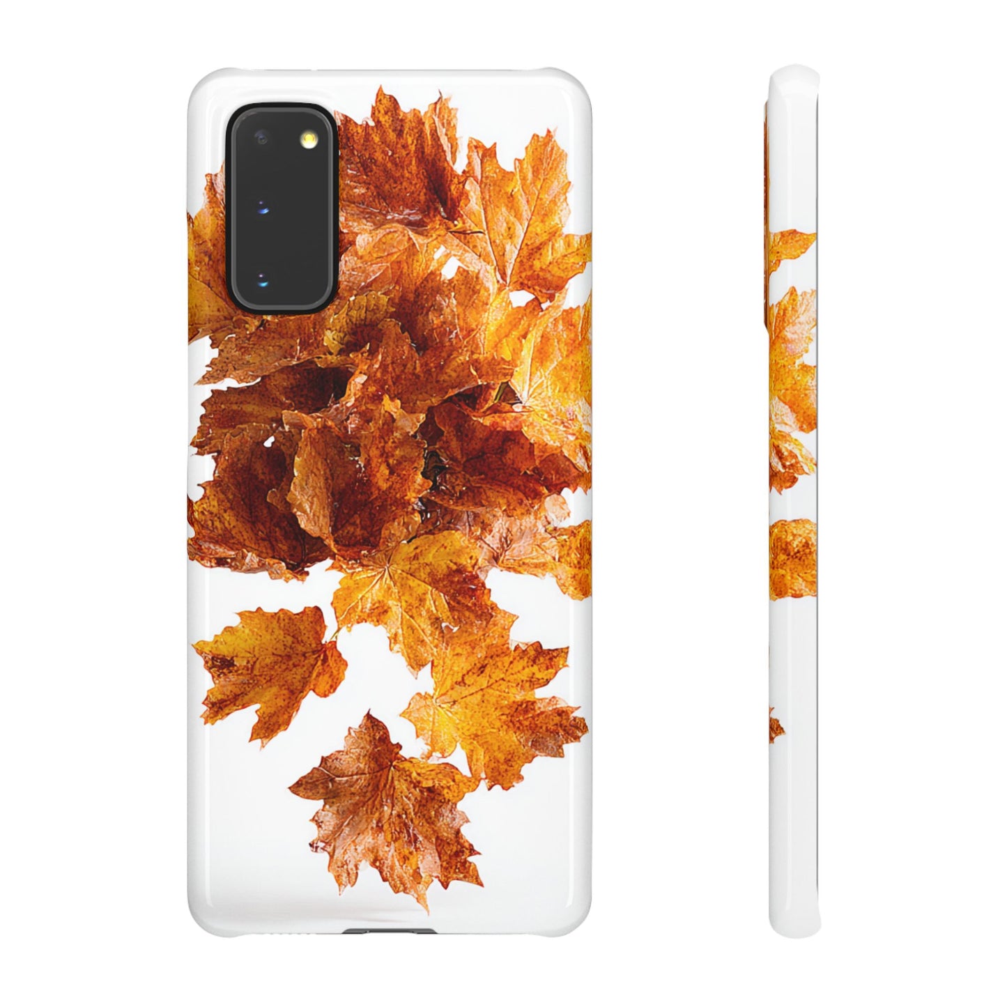 Autumn Leaf Phone Case | Fall Snap Cases, Phone Accessories, Nature Lover Gift, Seasonal Decor, Cozy Fall Vibes