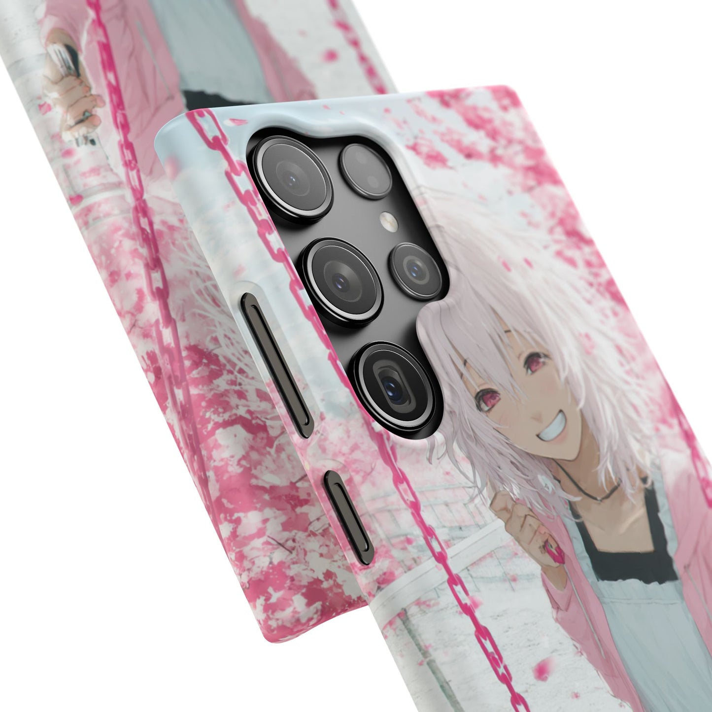Anime Character Snap Cases for Phone, Cute Aesthetic Phone Cover, Gifts for Otaku, Floral Design, Unique Phone Cases
