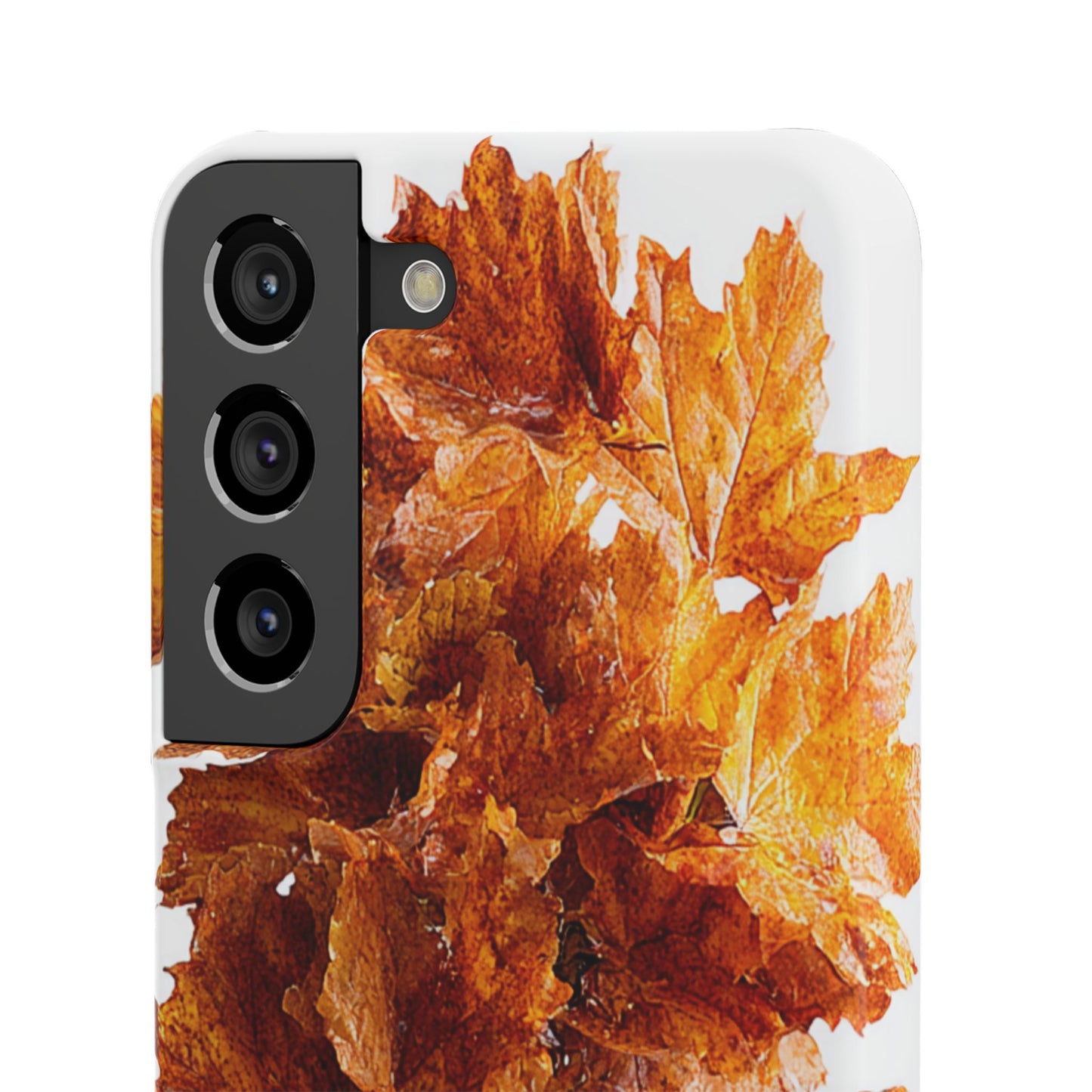 Autumn Leaf Phone Case | Fall Snap Cases, Phone Accessories, Nature Lover Gift, Seasonal Decor, Cozy Fall Vibes