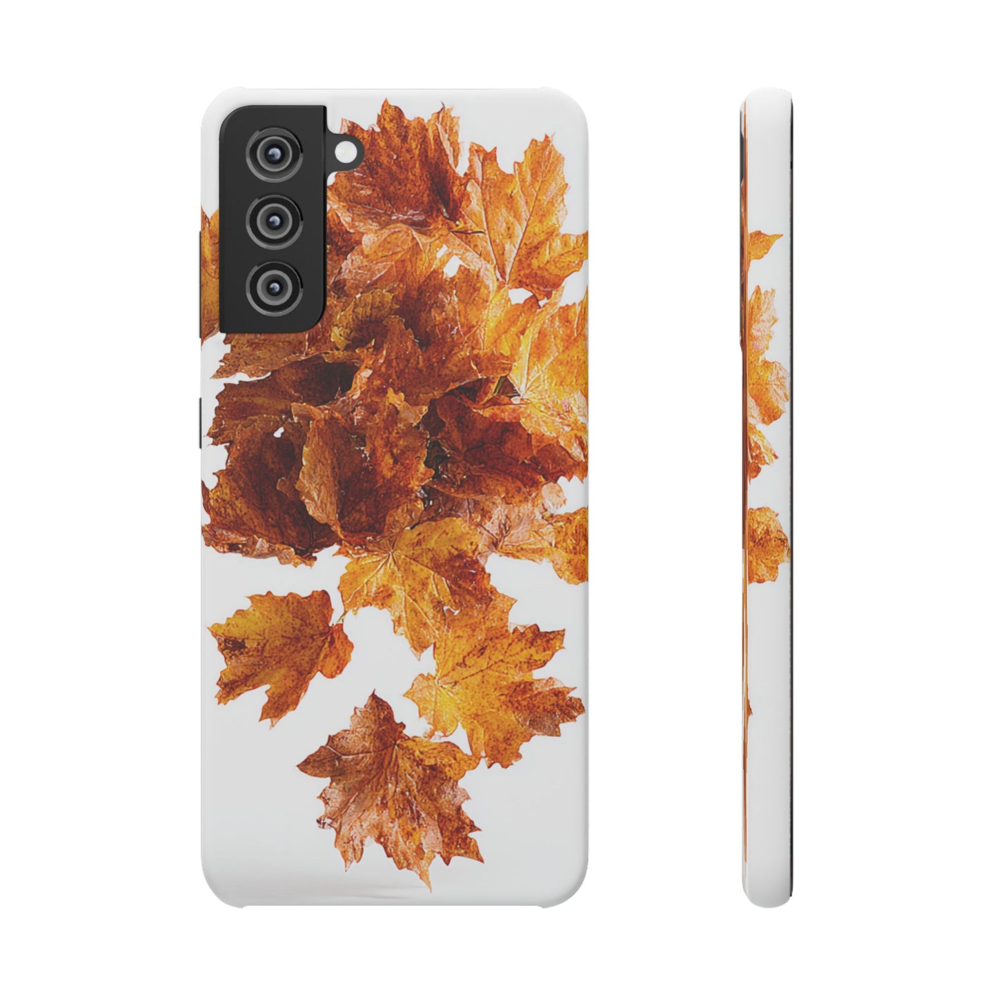 Autumn Leaf Phone Case | Fall Snap Cases, Phone Accessories, Nature Lover Gift, Seasonal Decor, Cozy Fall Vibes