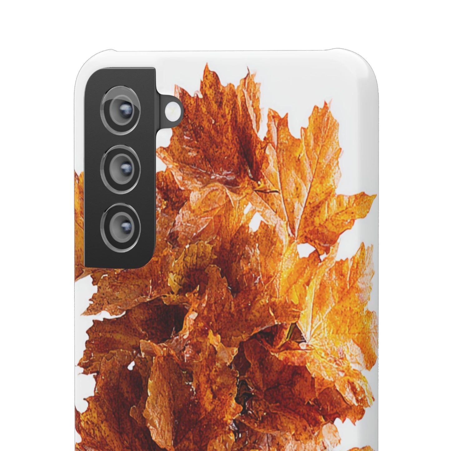 Autumn Leaf Phone Case | Fall Snap Cases, Phone Accessories, Nature Lover Gift, Seasonal Decor, Cozy Fall Vibes